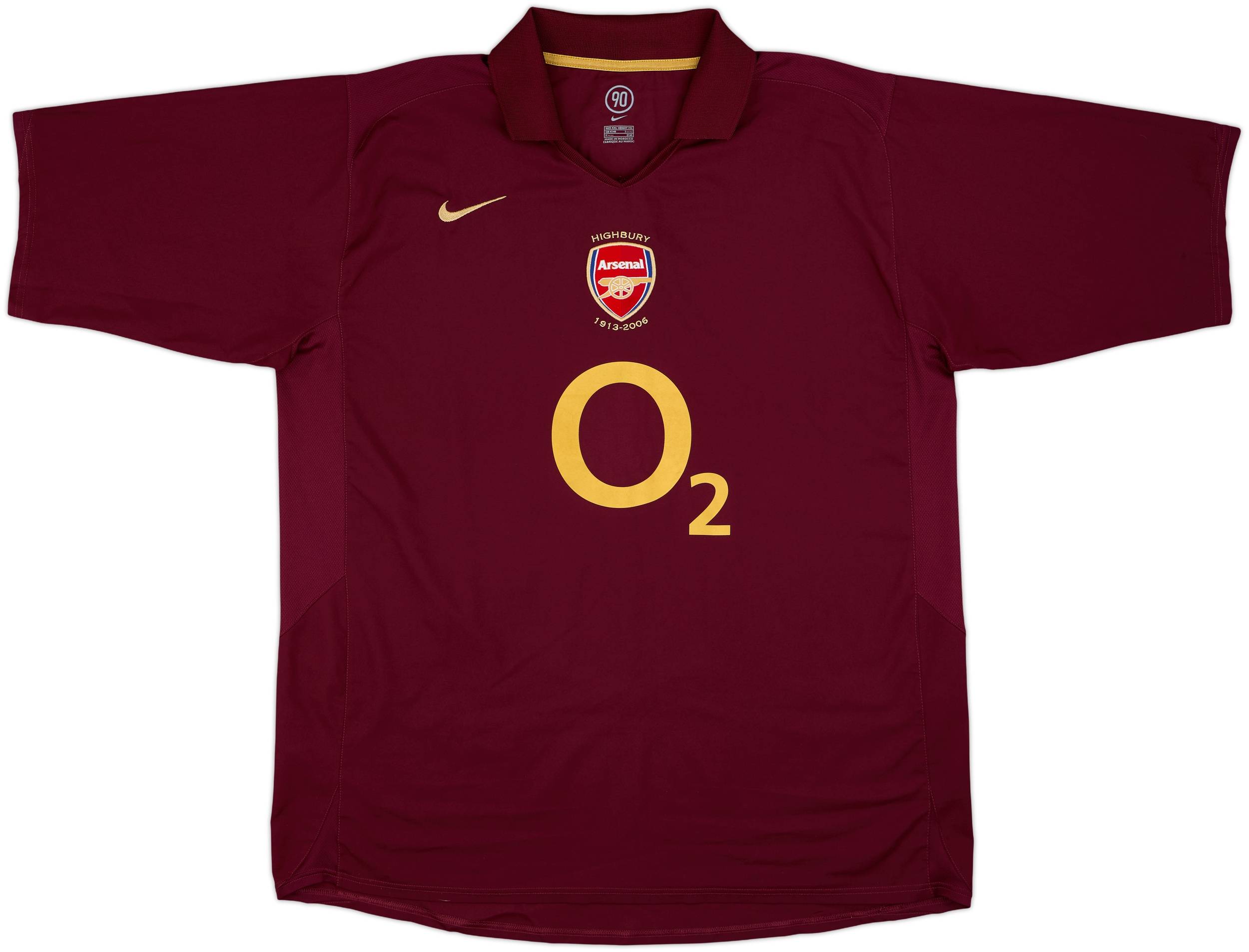 2005-06 Arsenal Home Shirt Henry #14 - 10/10 - (XXL)