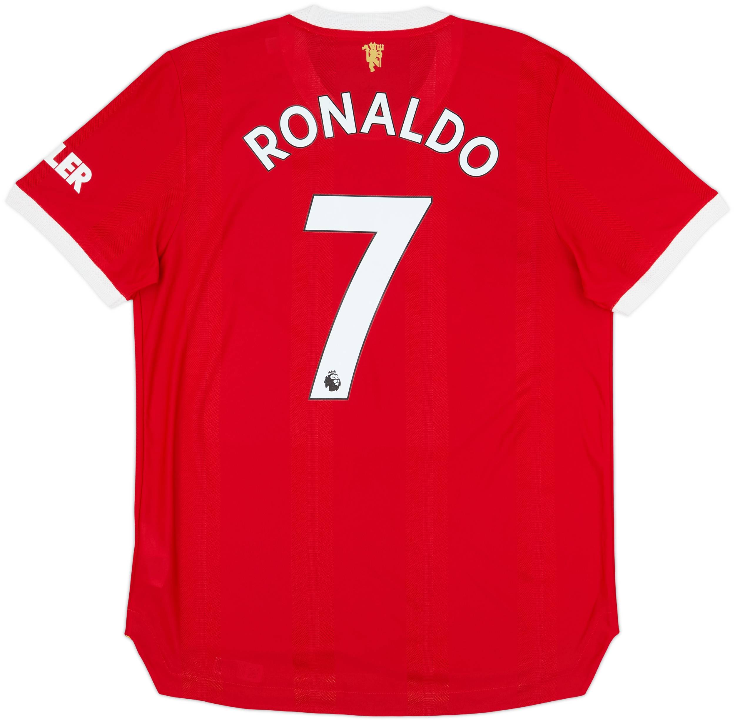 2021-2022 マンチェスターユナイテッド　ホーム　No.7 RONALDO 2021-22 Manchester United Authentic Home Shirt Ronaldo #7