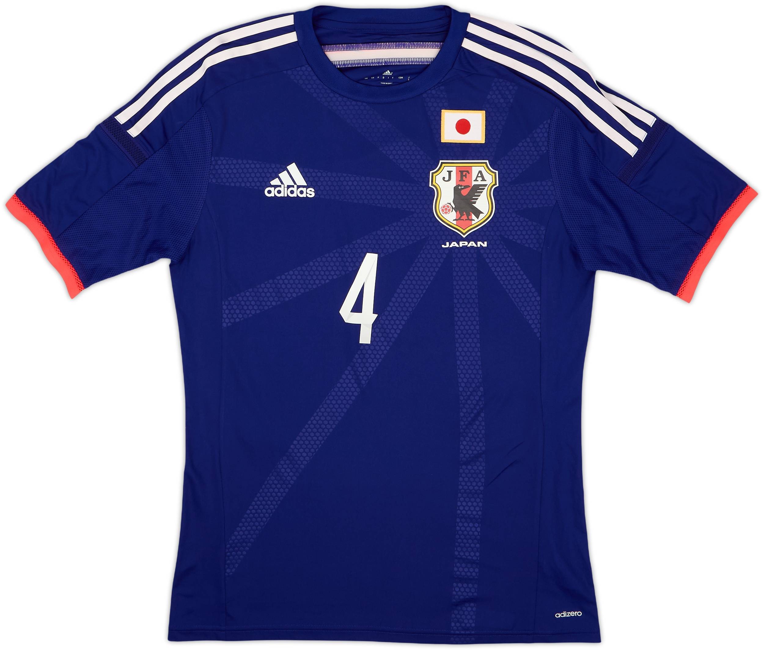 2013-15 Japan Authentic Home Shirt Honda #4 - 9/10 - (L)