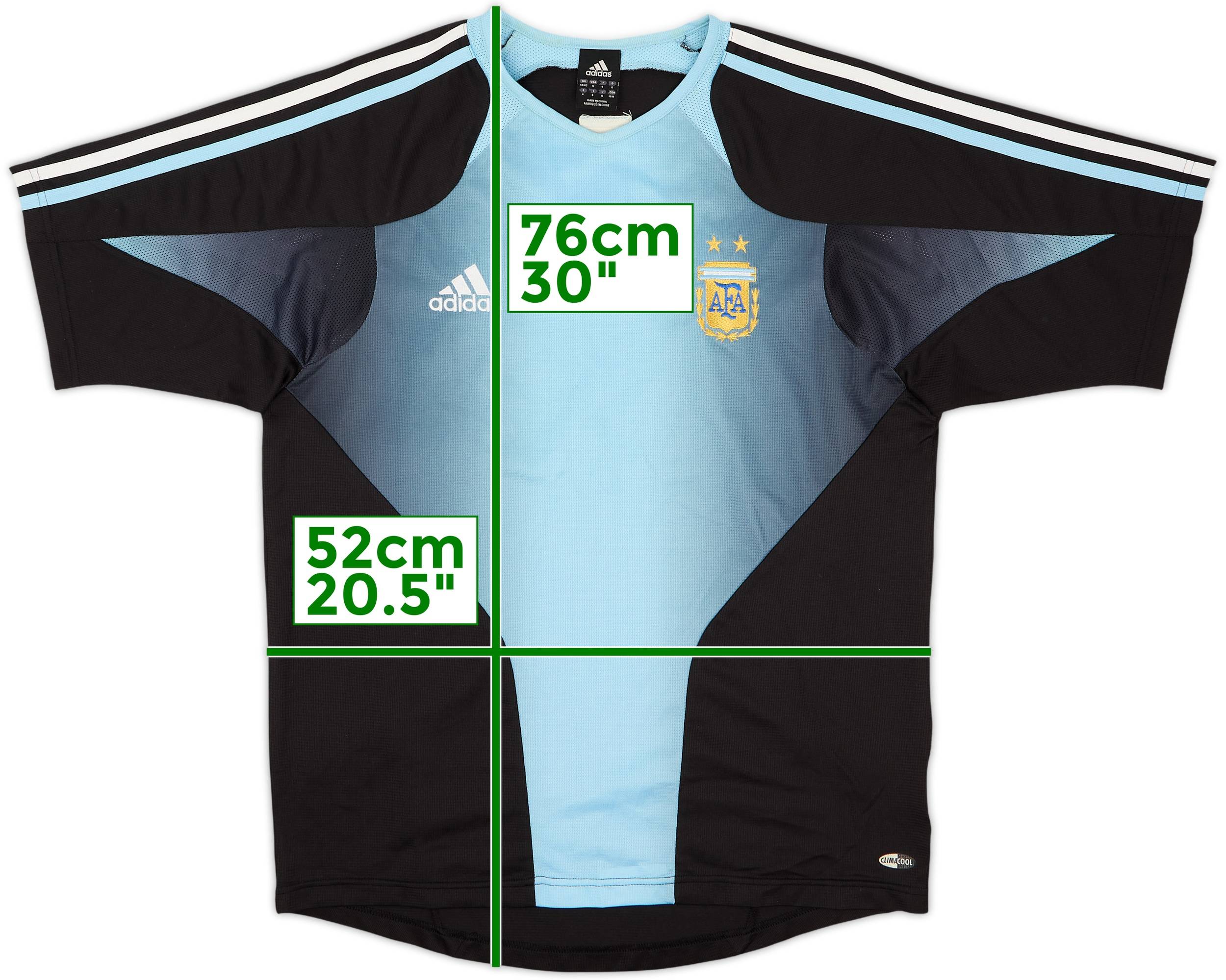 2004-05 Argentina adidas Training Shirt - 8/10 - (M/L)