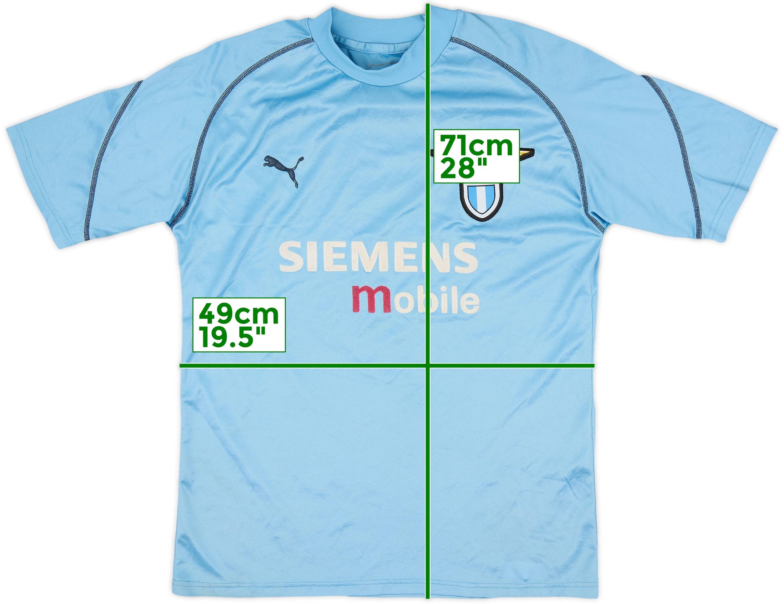 2001-02 Lazio Puma Training Shirt - 7/10 - (M)