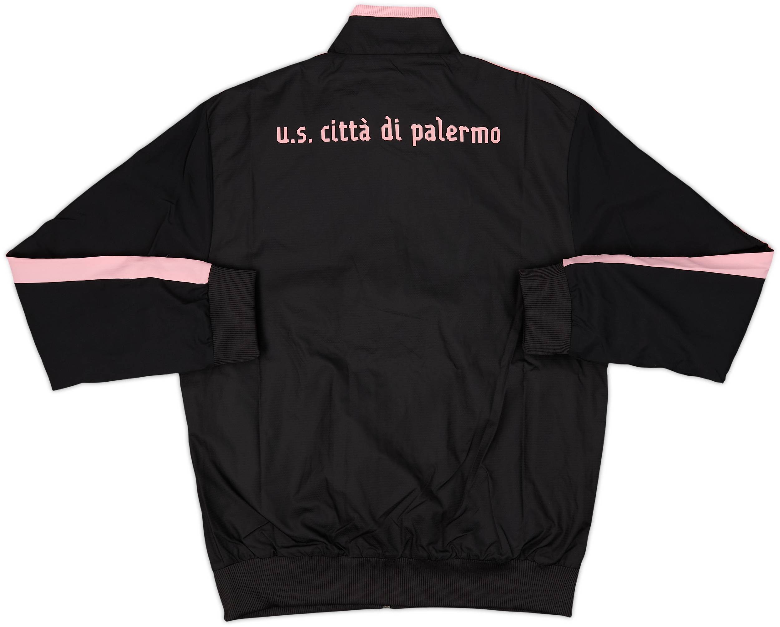 パレルモLotto U.S. Città di Palermoナイロンジャケット 2012-13 Palermo Puma Track Jacket - 9/10 - (L.Boys)