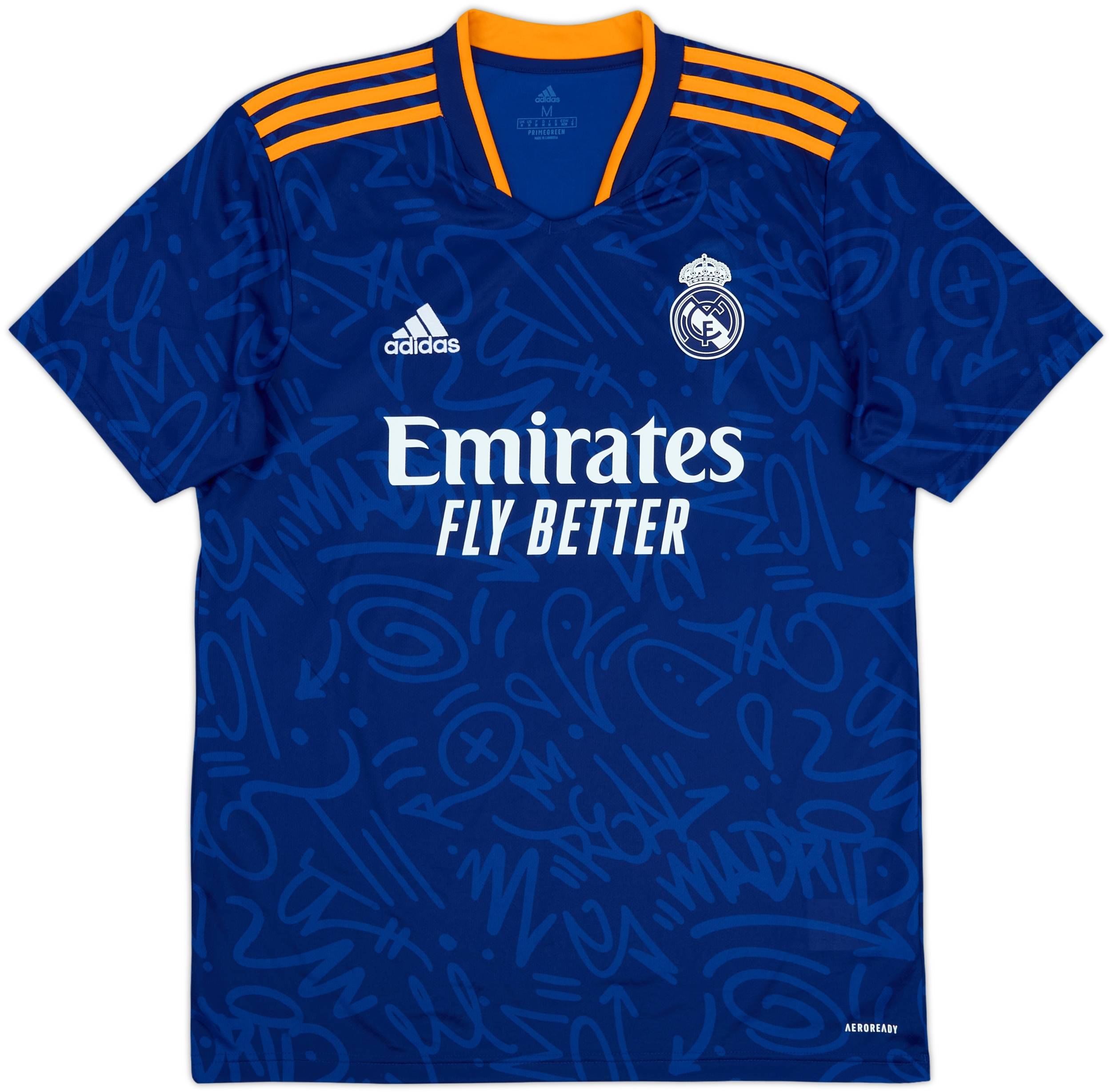 2021-22 Real Madrid Away Shirt Benzema #9 - 9/10 - (M)