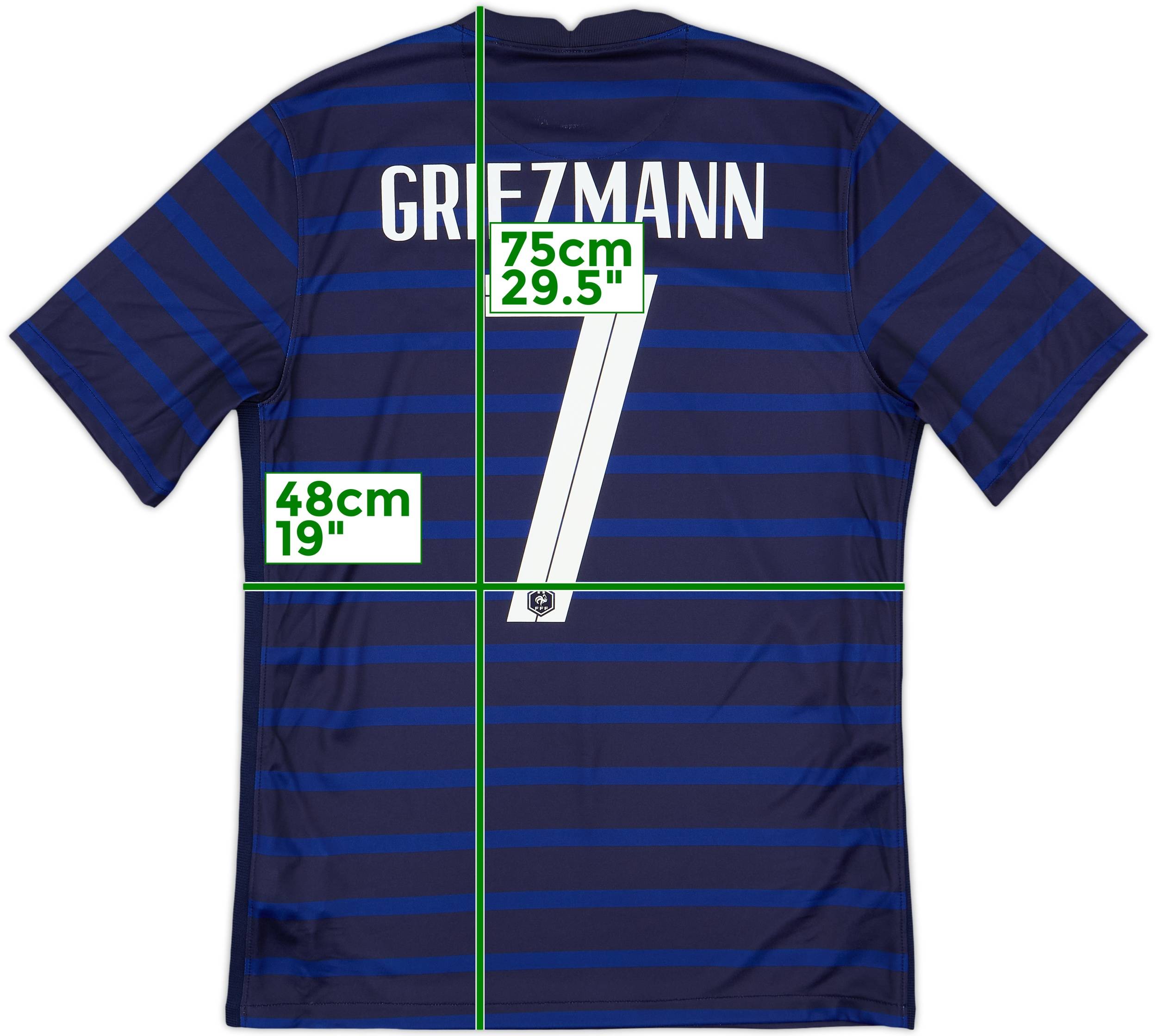 Nike フランス代表 GRIEZMANN 7番 シャツ France Home 24/25 Men's Griezmann #7 Large Jersey | eBay
