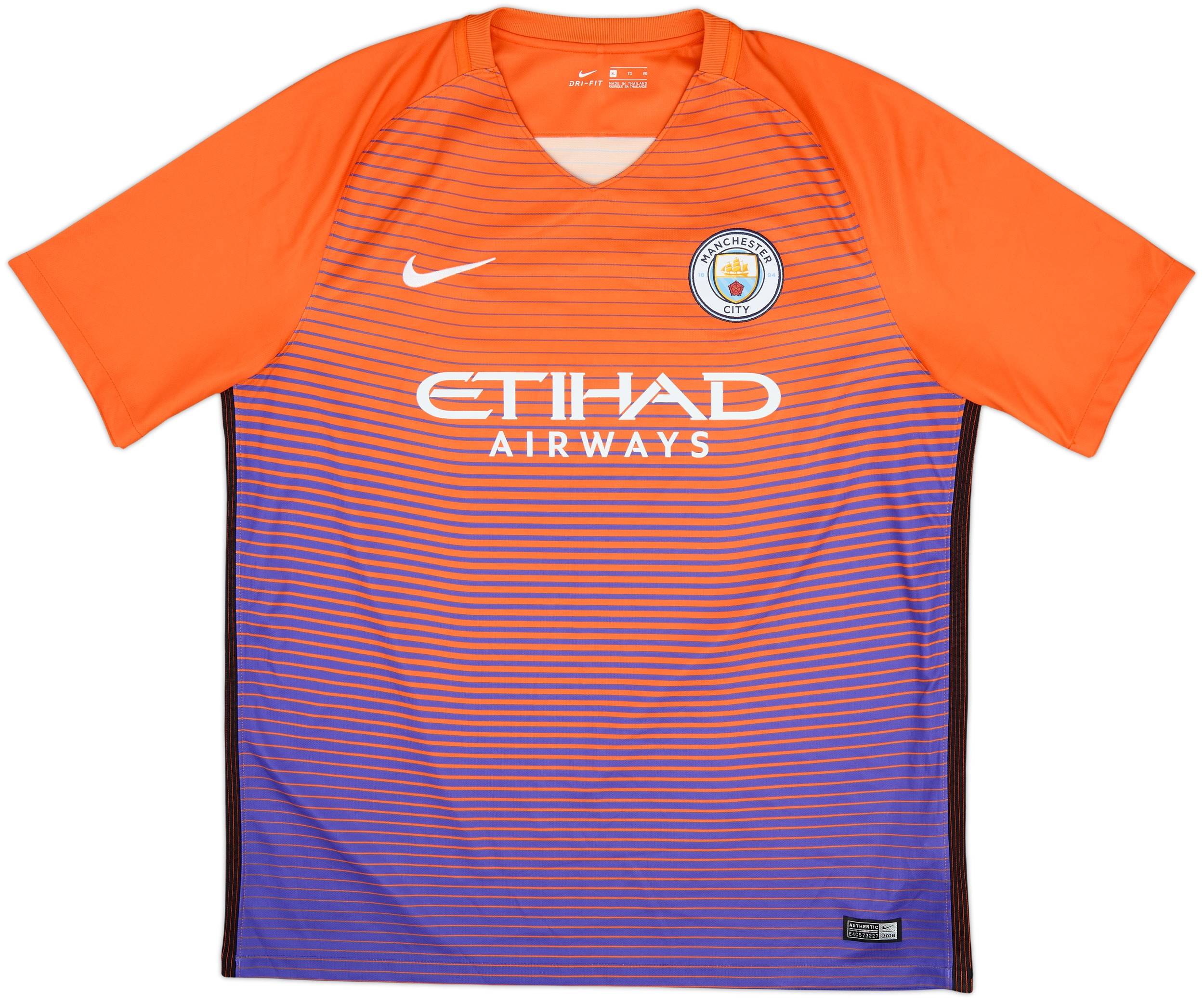 2016-17 Manchester City Third Shirt De Bruyne #17 - 10/10 - (XL)