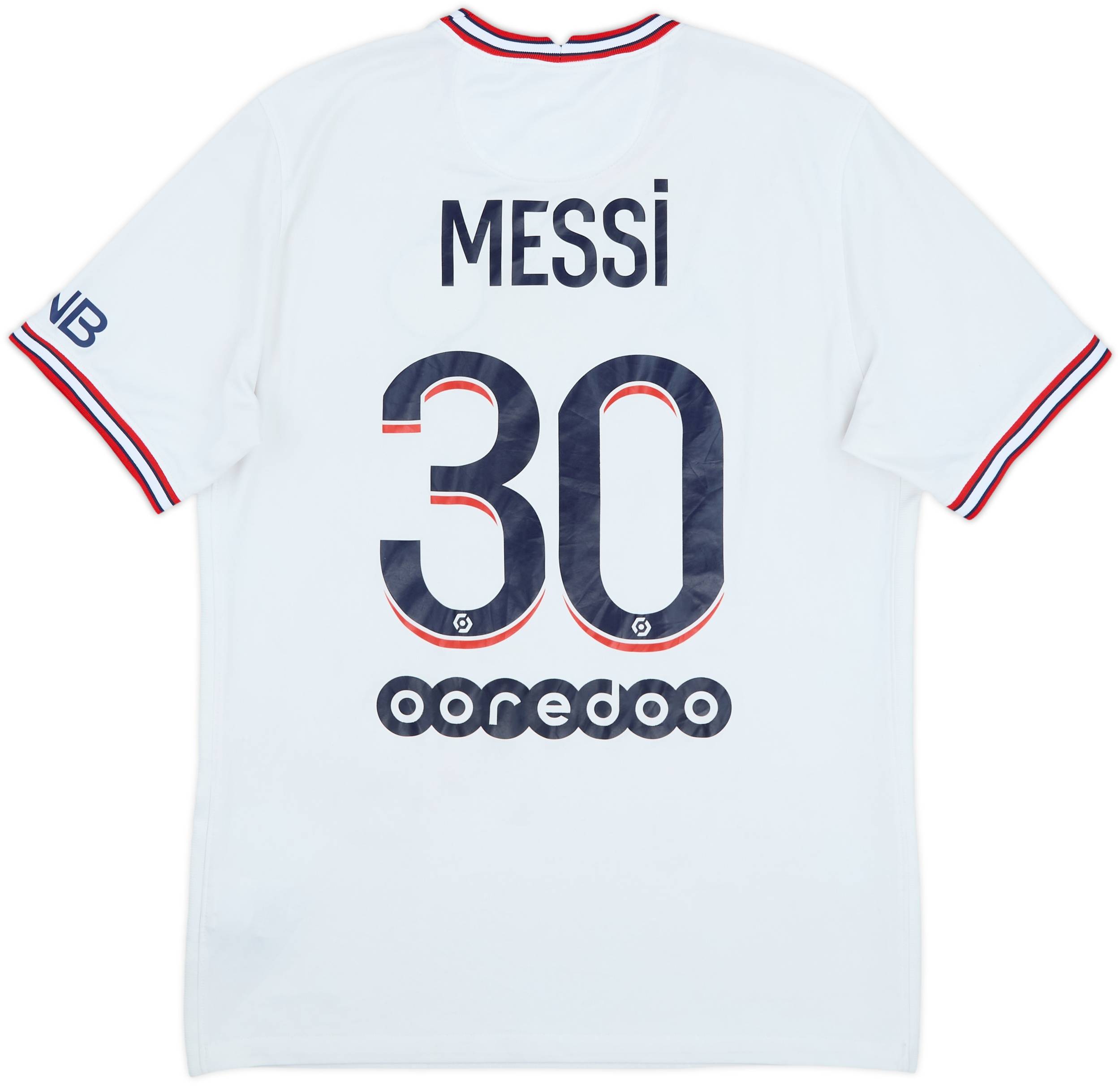 2021-22 Paris Saint-Germain Fourth Shirt Messi #30 - 6/10 - (M)