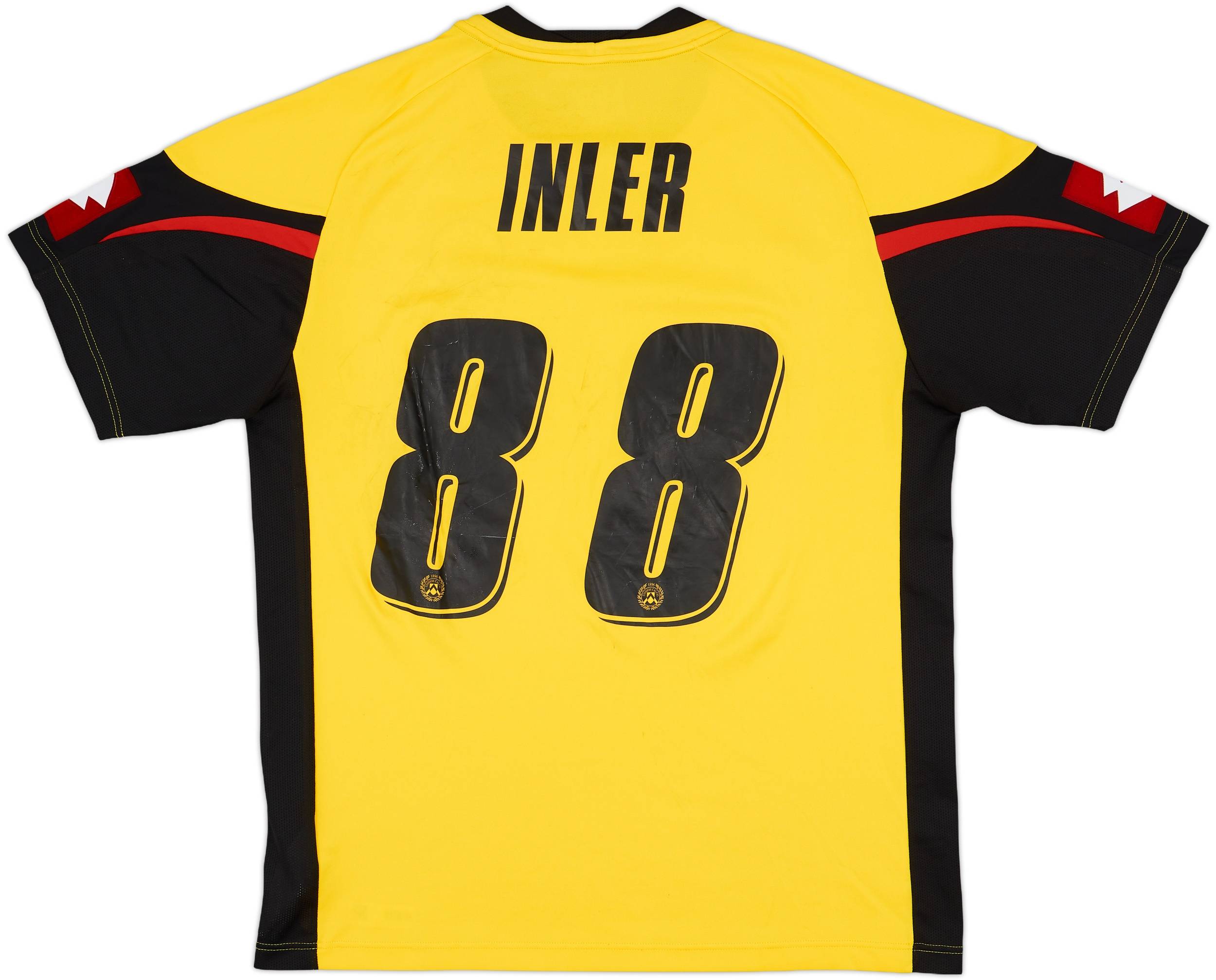 2007-08 Udinese Third Shirt Inler #88 - 6/10 - (XXL)