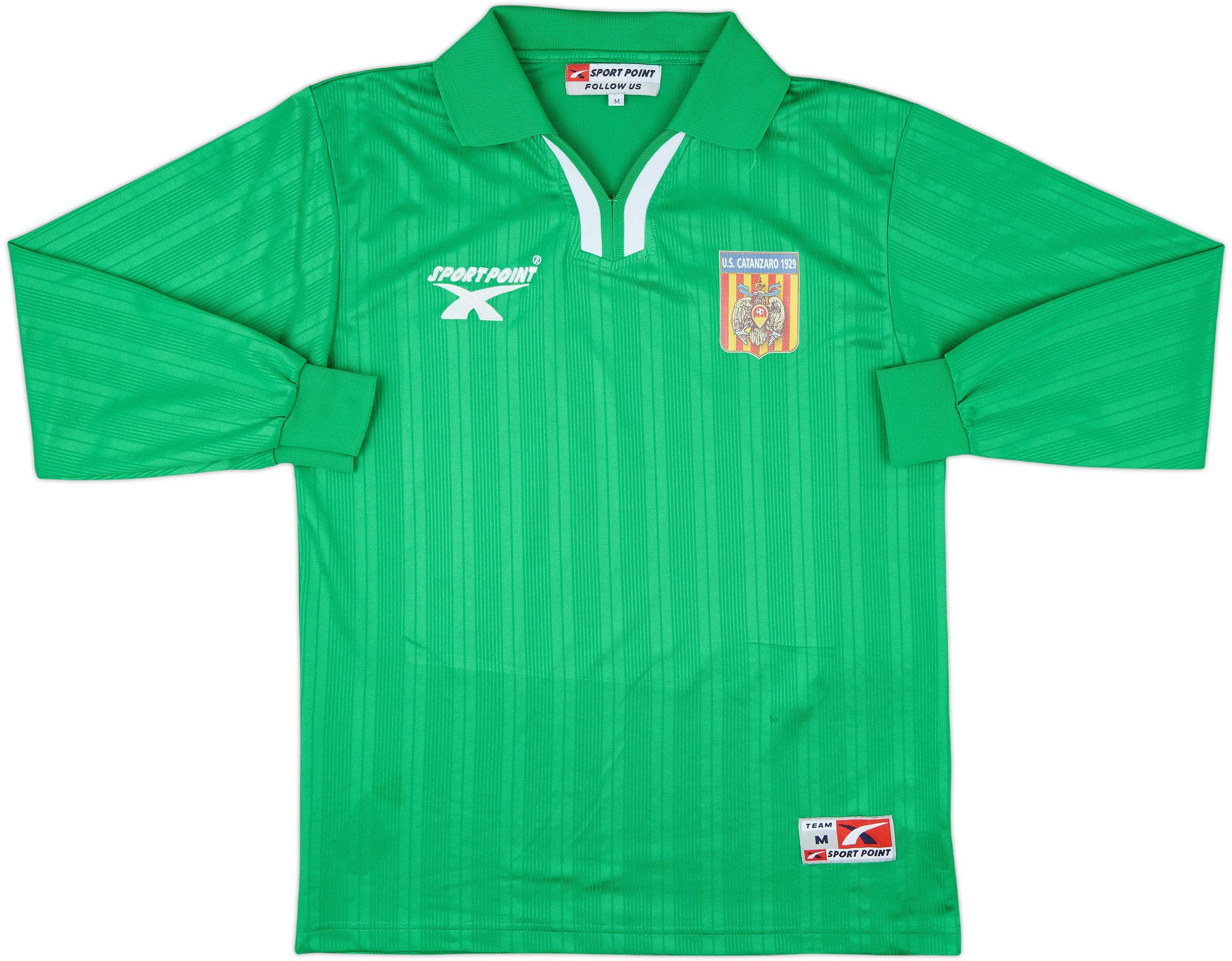 1990s Sport Point Template L/S Shirt (Catanzaro) - 8/10 - (M)