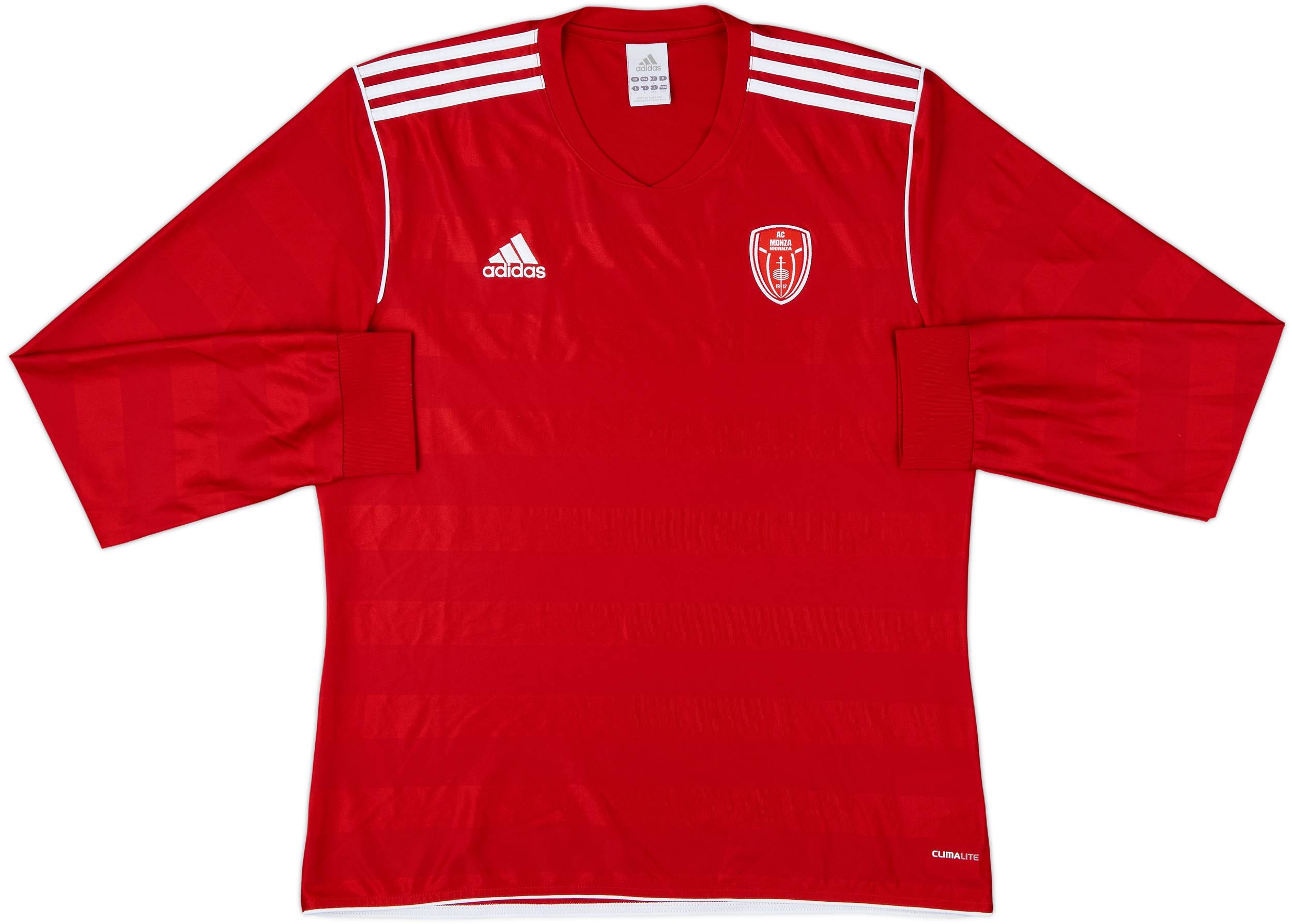 2011-12 Monza Home L/S Shirt - 9/10 - (L)