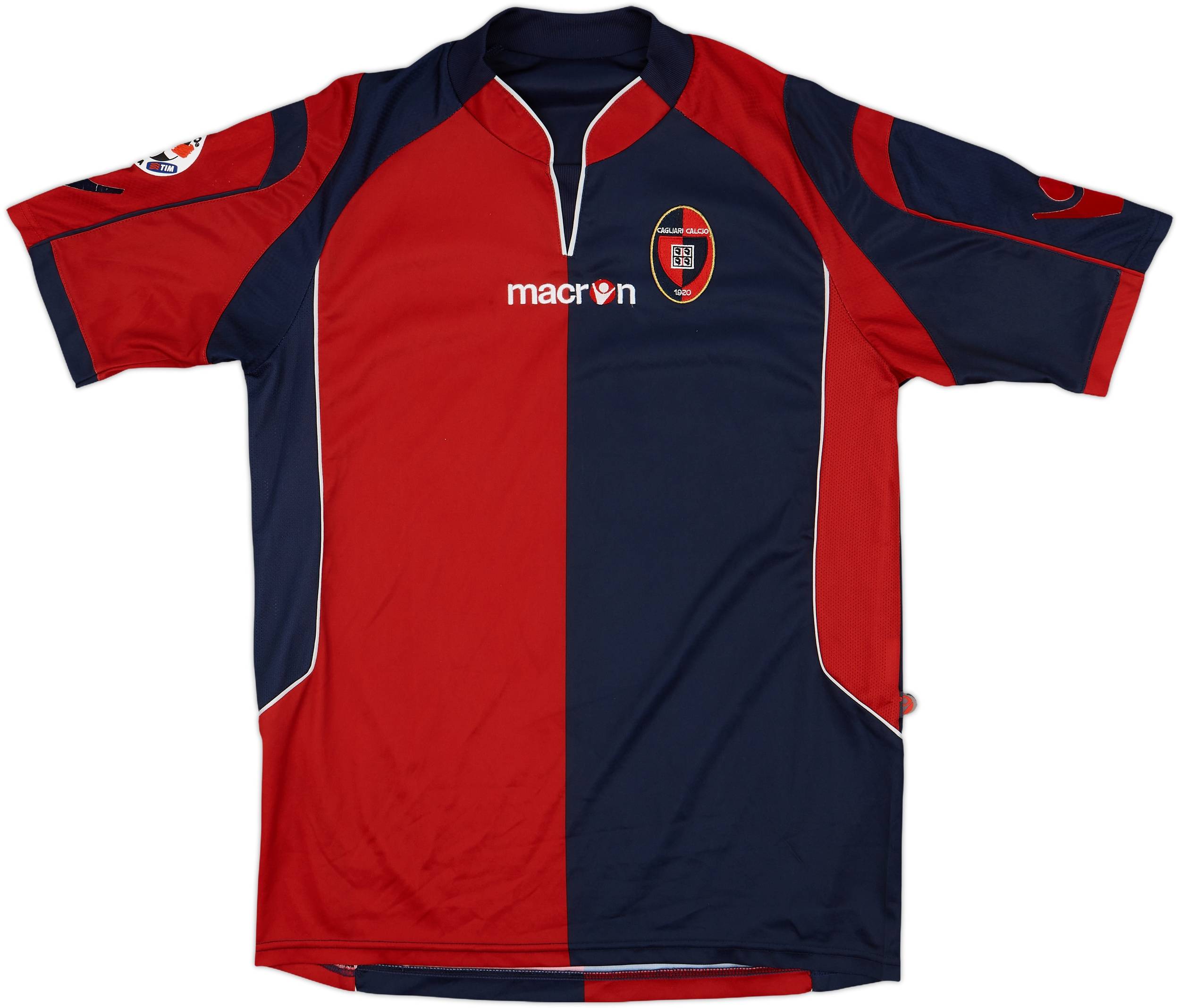 2009-10 Cagliari Home Shirt - 7/10 - (M)