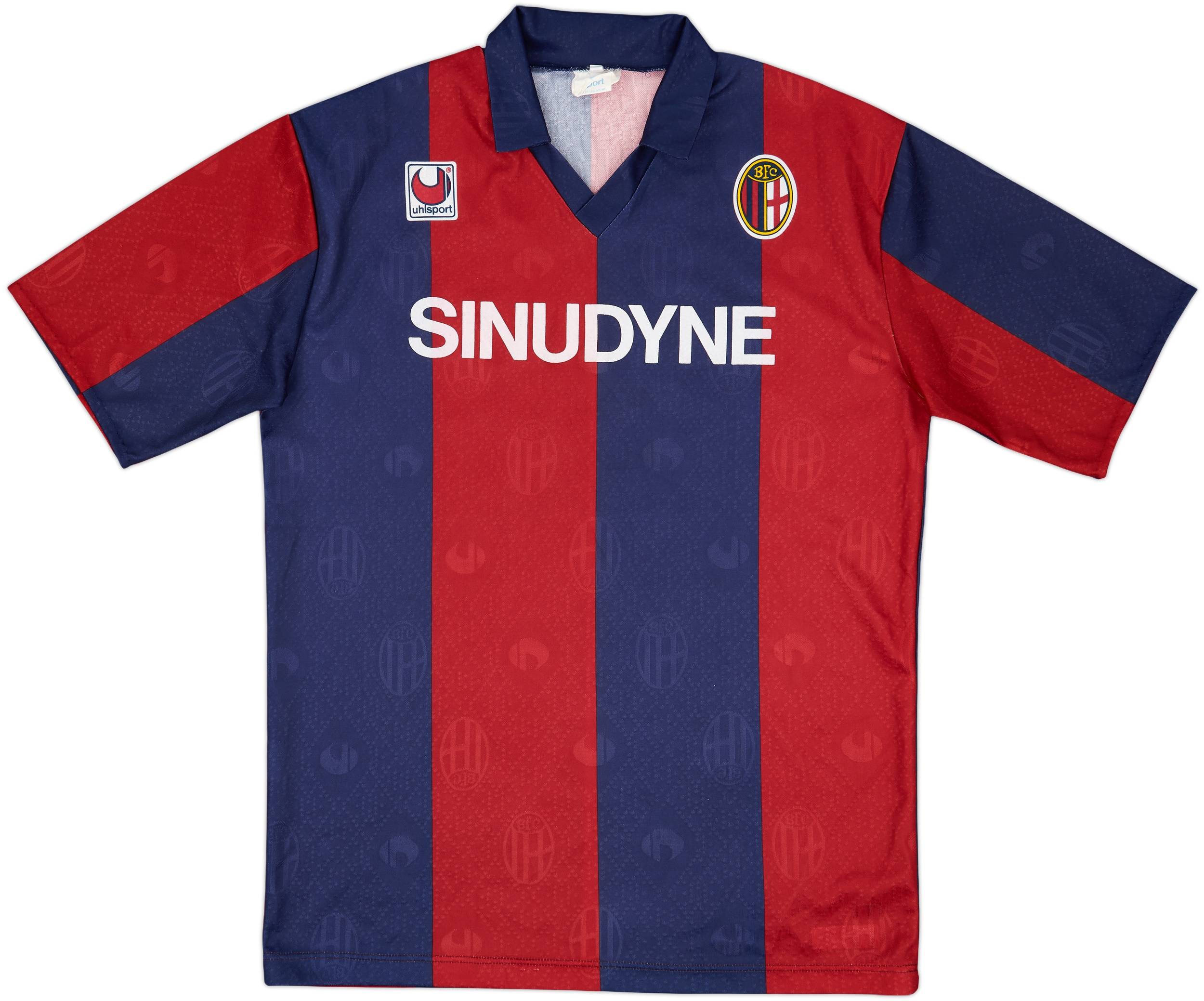 1991-93 Bologna Basic Home Shirt - 9/10 - (XL)
