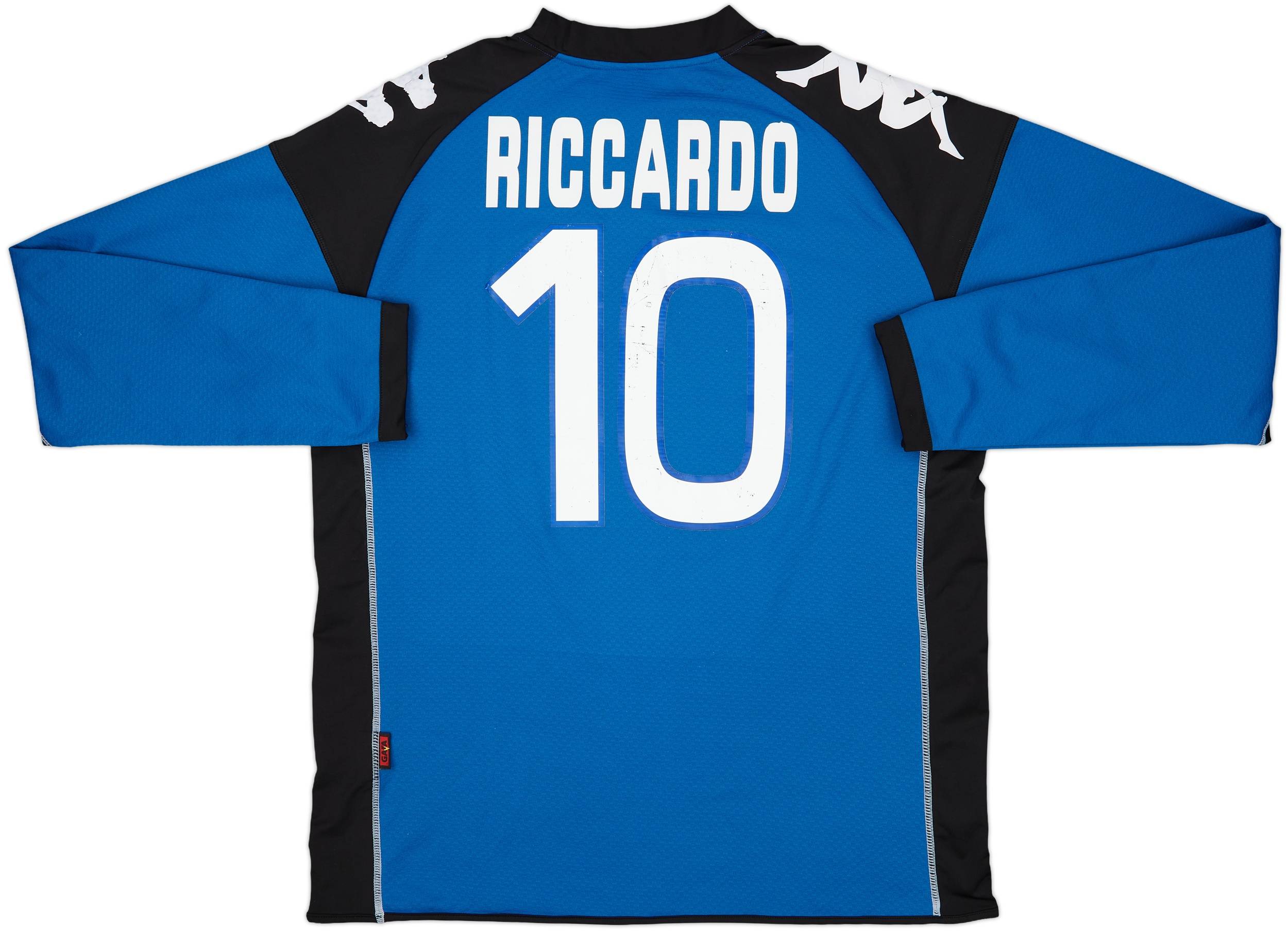 2010-11 Sampdoria Kappa Training L/S Shirt Riccardo #10 - 5/10 - (XXL)