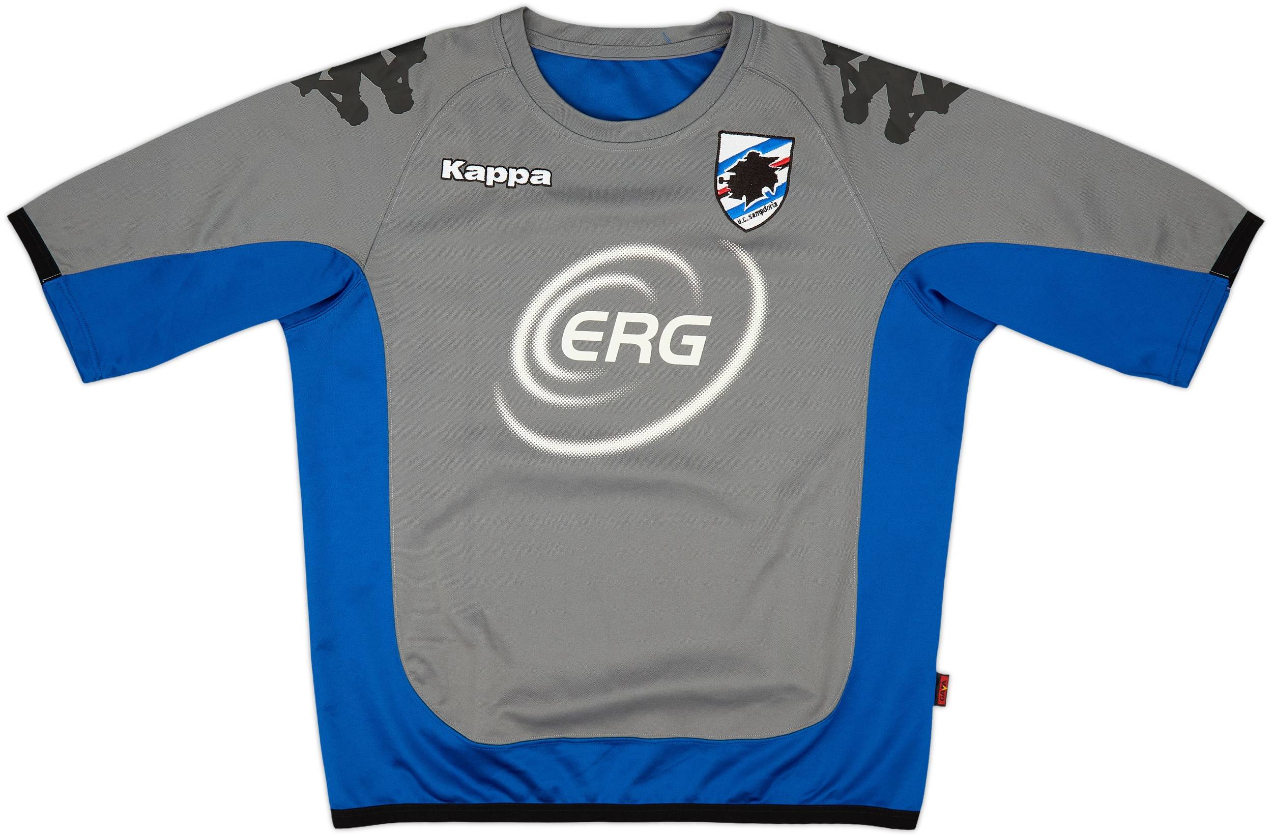 2005-06 Sampdoria Kappa Training Shirt - 8/10 - (L)