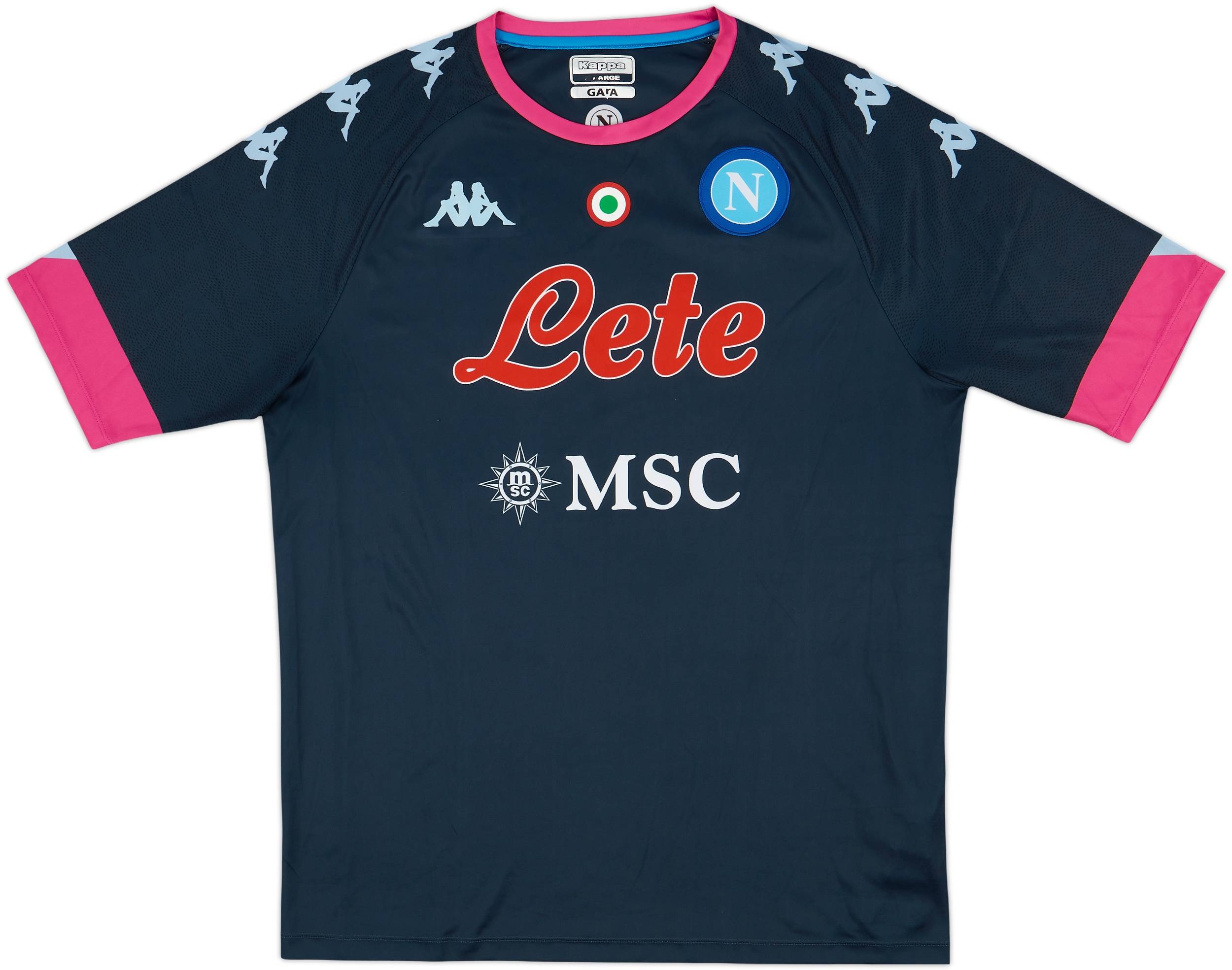 2020-21 Napoli Third Shirt - 8/10 - (XL)