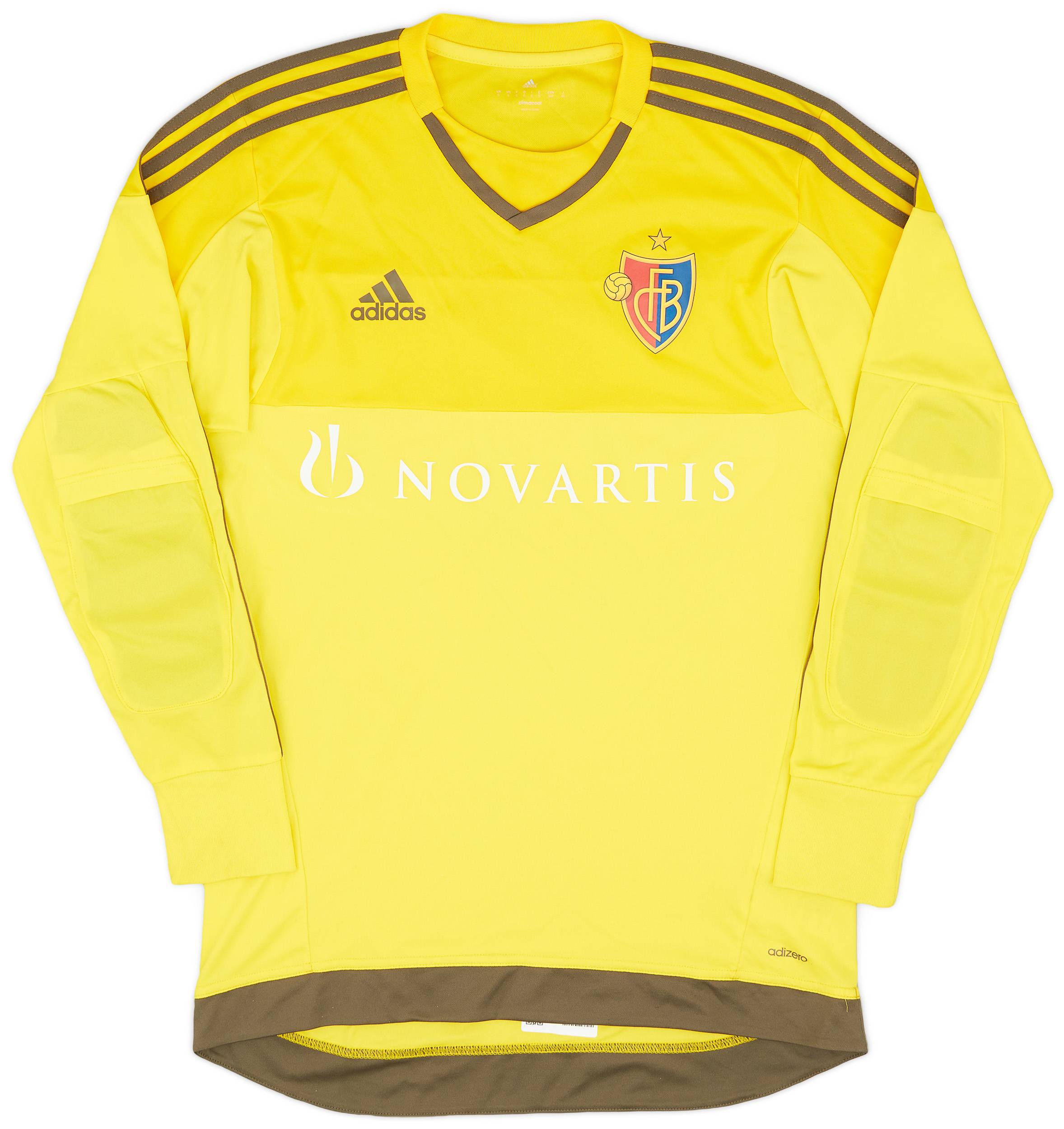 2014-15 FC Basel 'Signed' GK Shirt - 8/10 - (S)