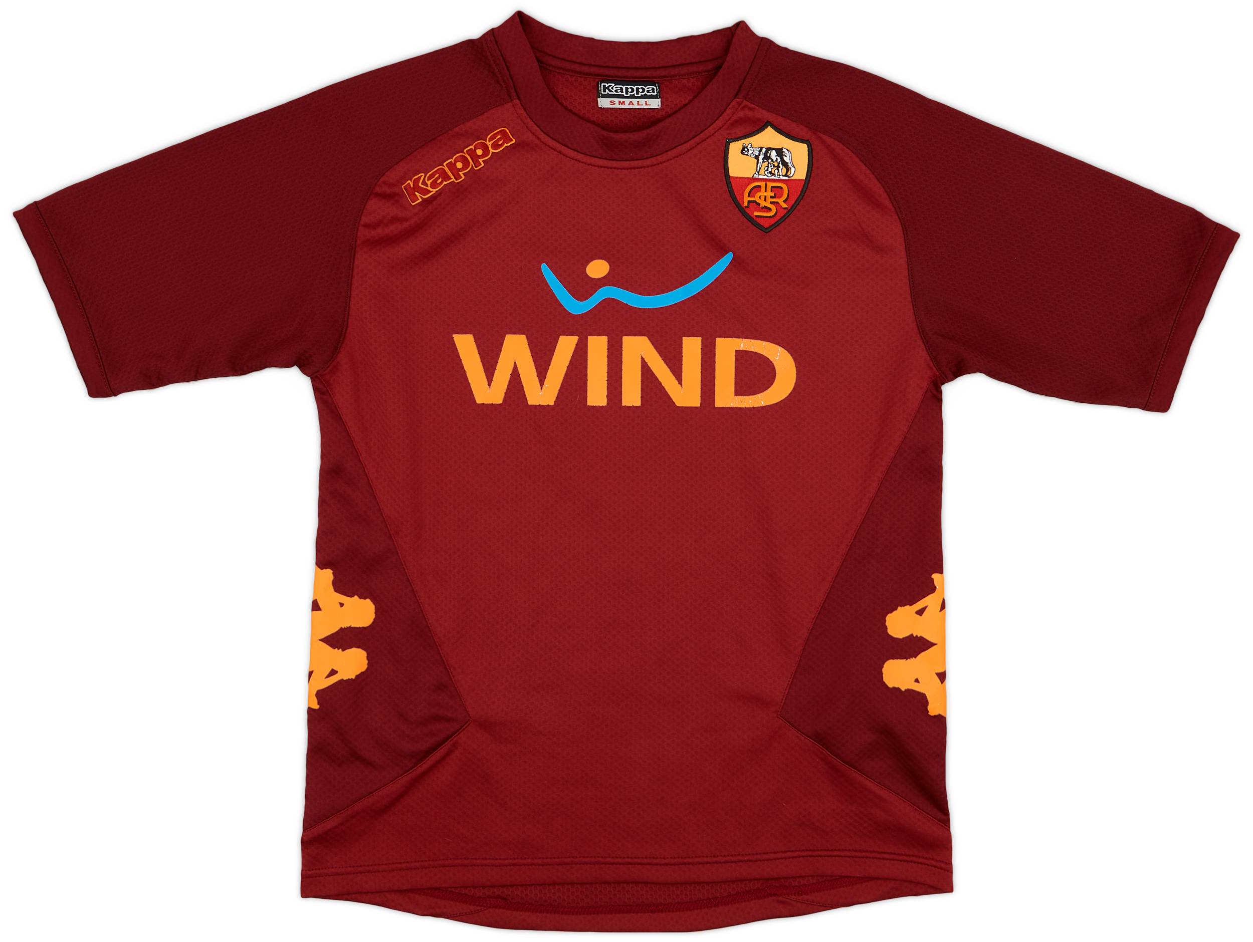2012-13 Roma Kappa Training Shirt - 7/10 - (S)