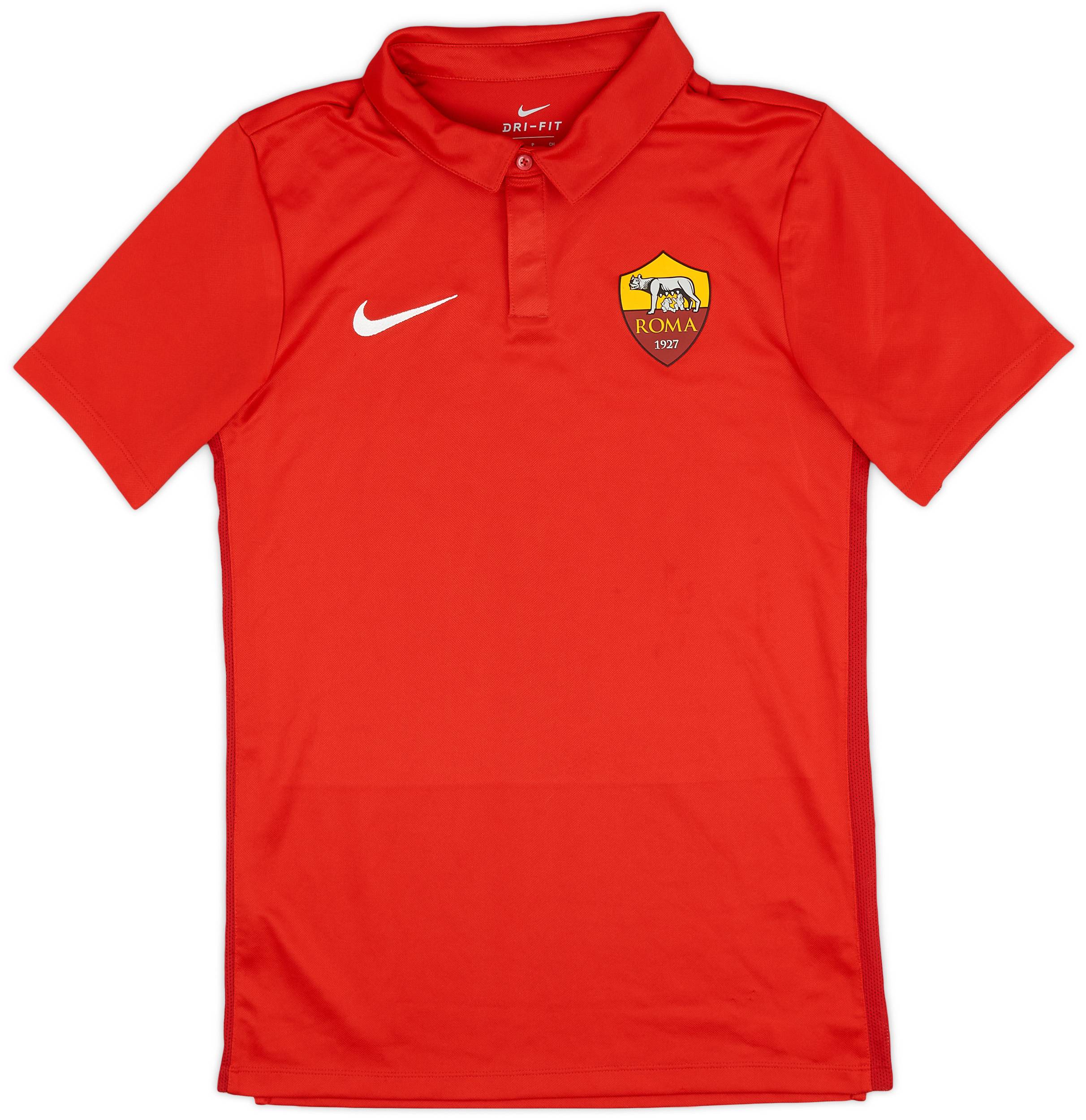 2014-15 Roma Nike Polo Shirt - 8/10 - (S)