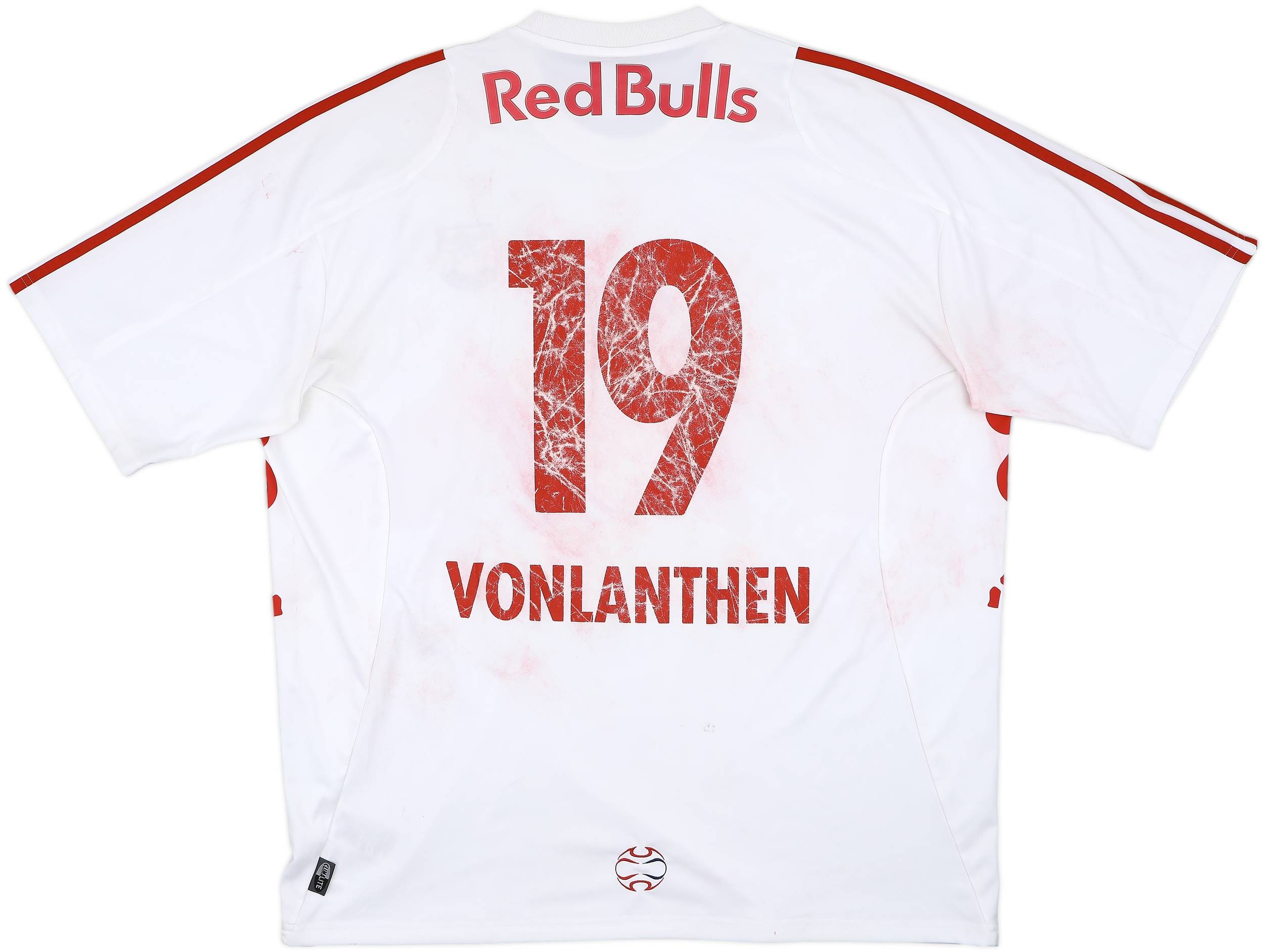 2006-07 Red Bull Salzburg Home Shirt Vonlanthen #19 - 3/10 - (XXL)