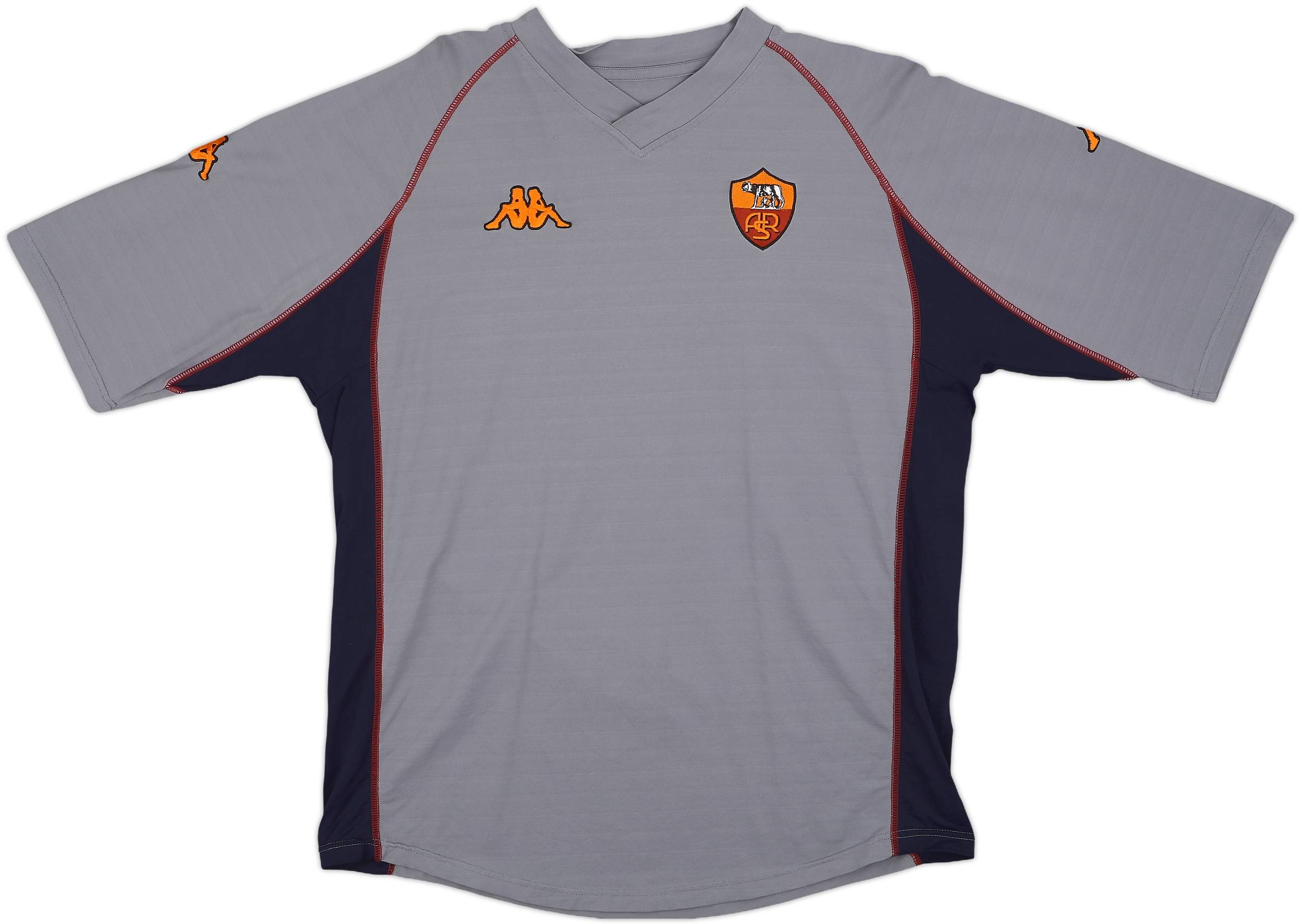 2000-01 Roma Kappa Training Shirt - 5/10 - (XL)
