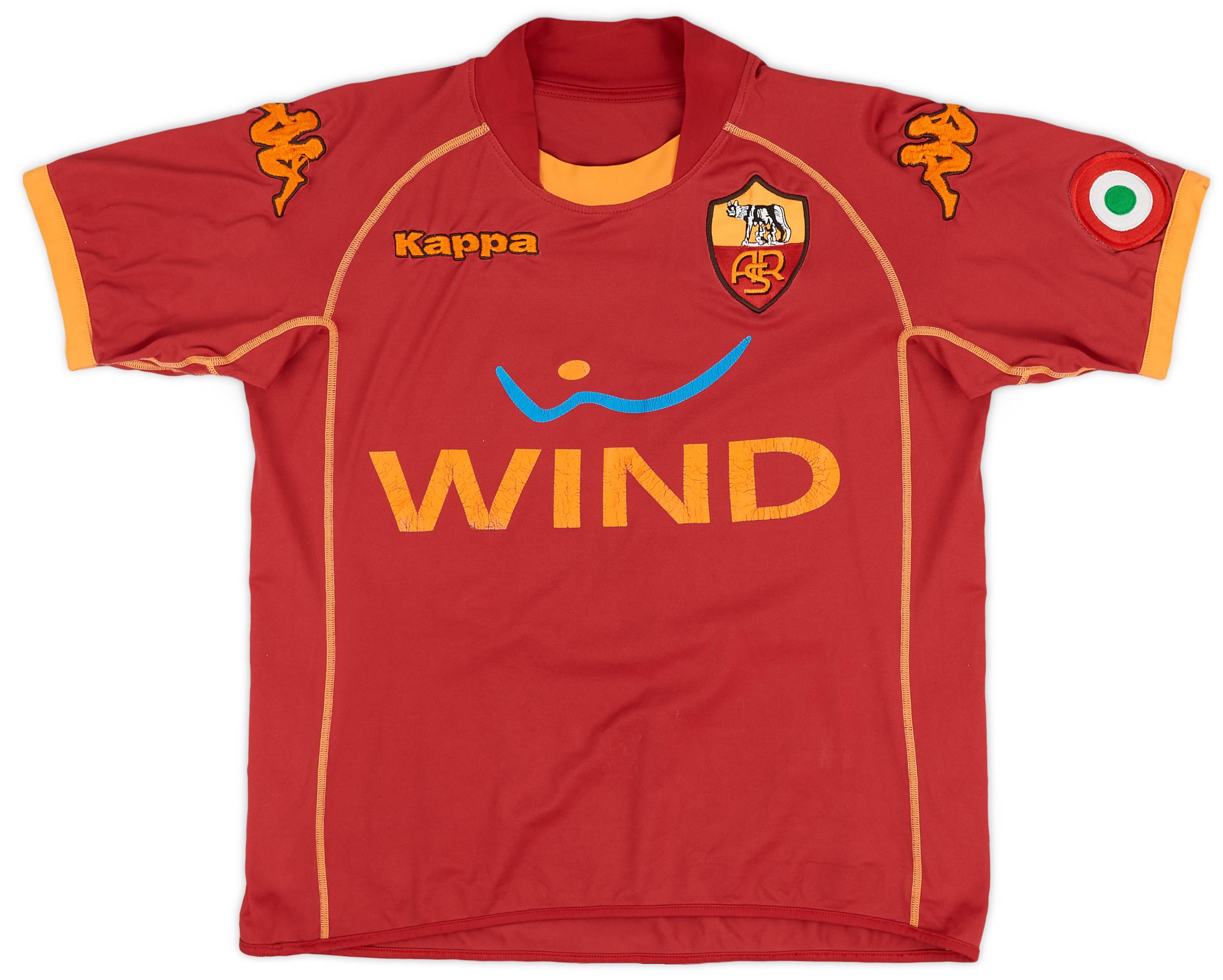 2008-09 Roma Home Shirt - 5/10 - (XS)