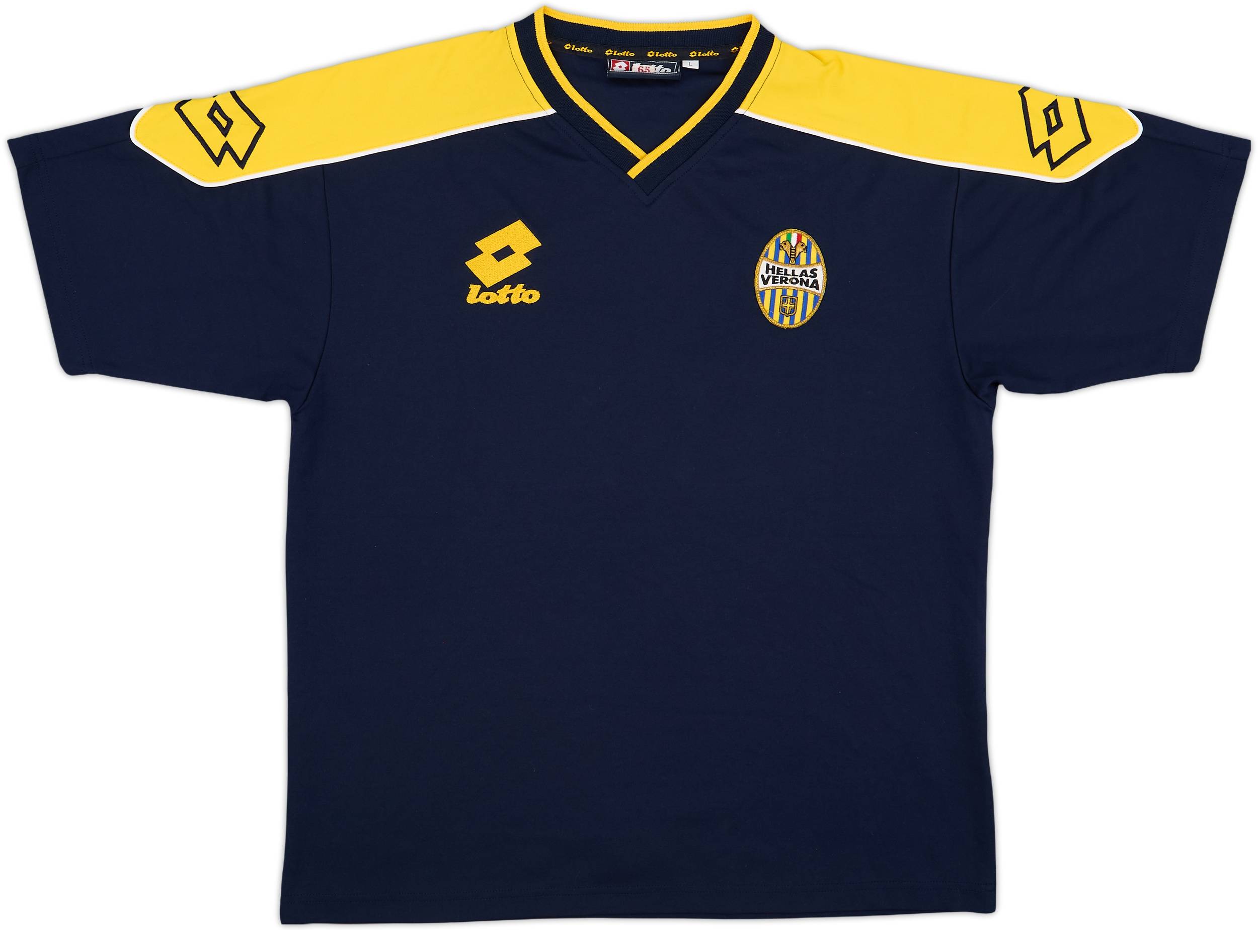 2000-02 Hellas Verona Lotto Training Shirt - 8/10 - (L)