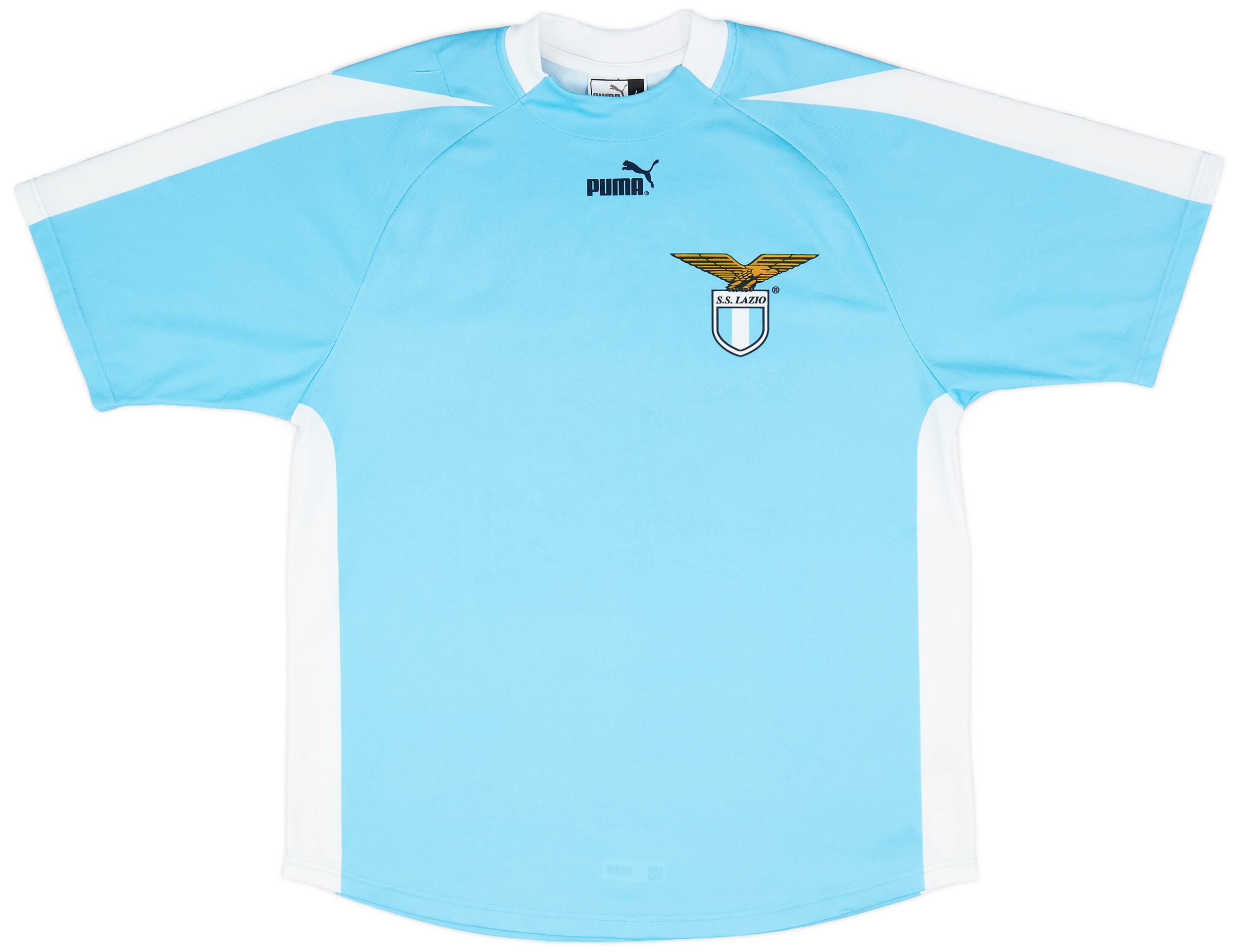 2003-04 Lazio 'Signed' Basic Home Shirt - 8/10 - (L)