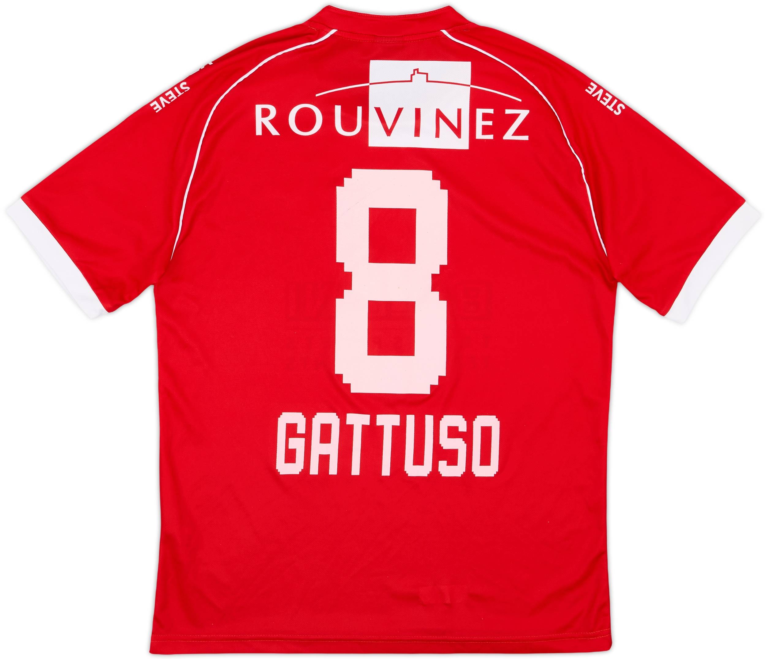 2012-13 FC Sion Away Shirt Gattuso #8 - 6/10 - (L)