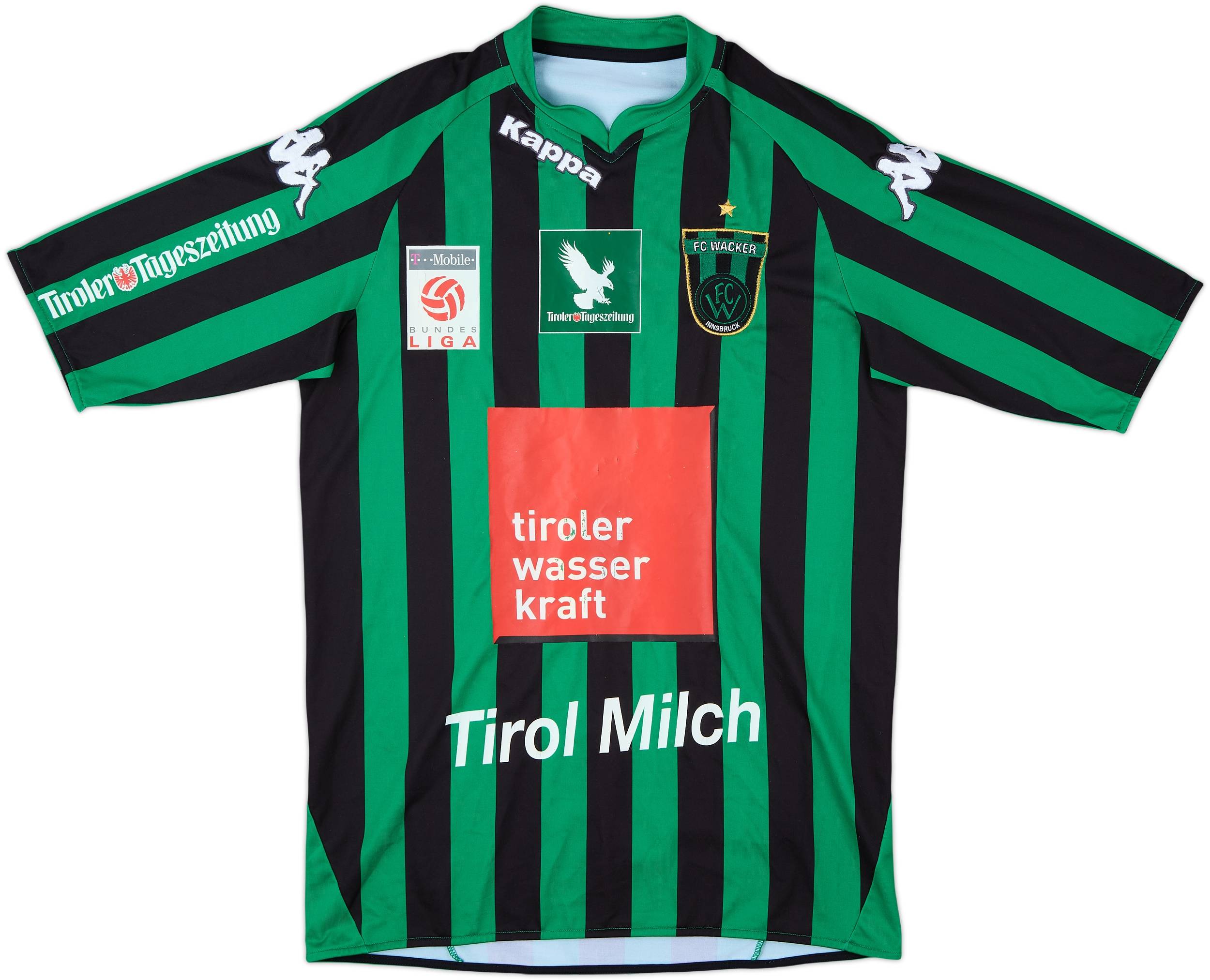 2007-08 Wacker Innsbruck Home Shirt #5 - 6/10 - (L)