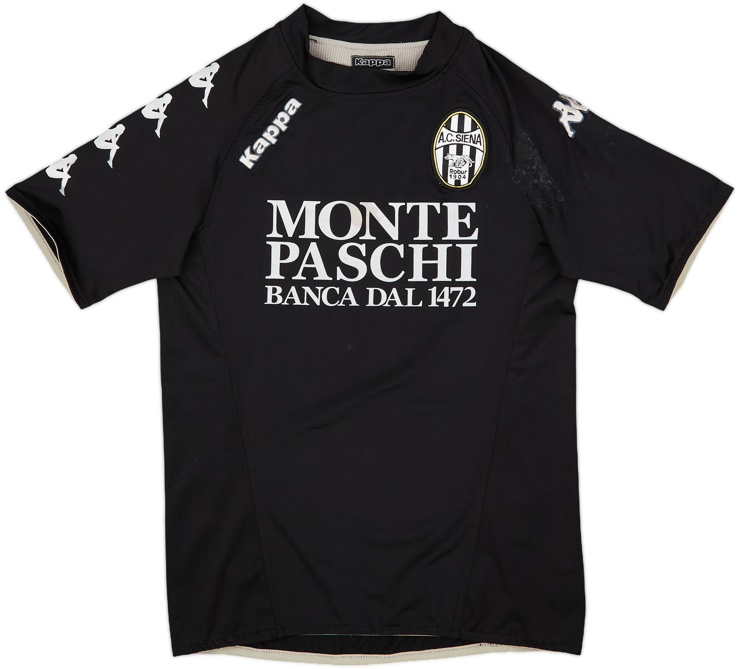 2009-10 AC Siena Kappa Training Shirt - 5/10 - (XS)