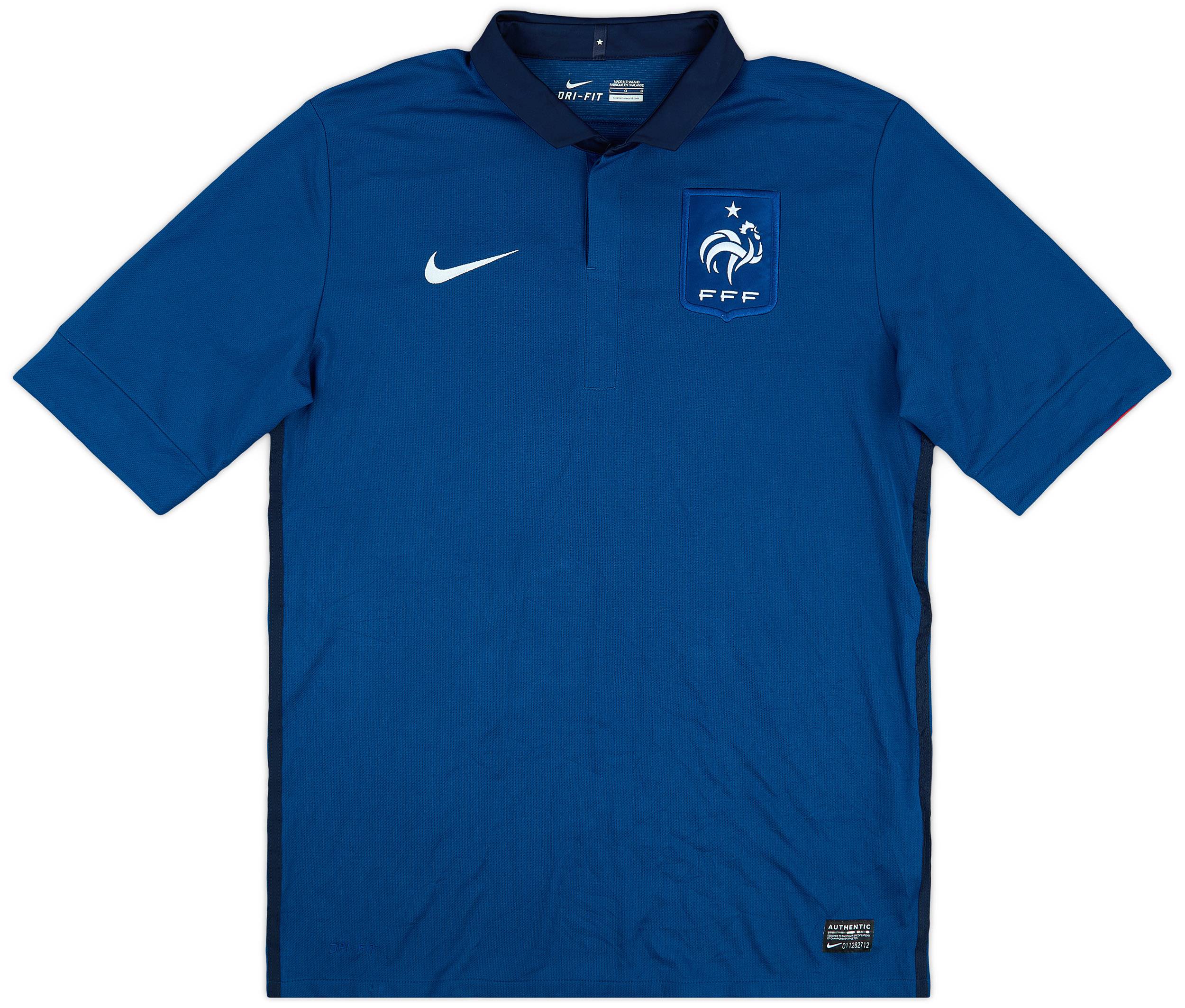 2011-12 France Home Shirt Benzema #10