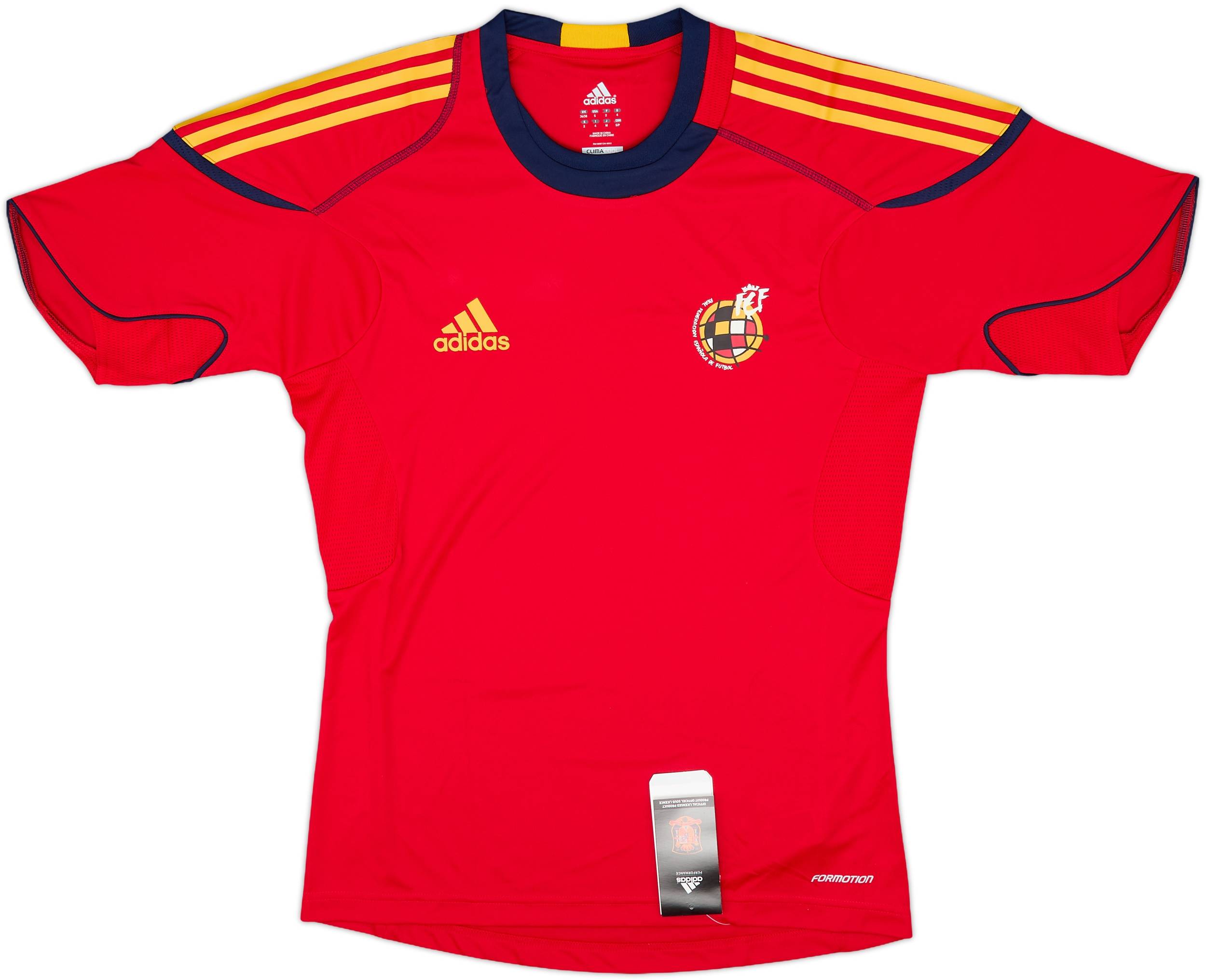 2010-11 Spain adidas Formotion Training Shirt (S)