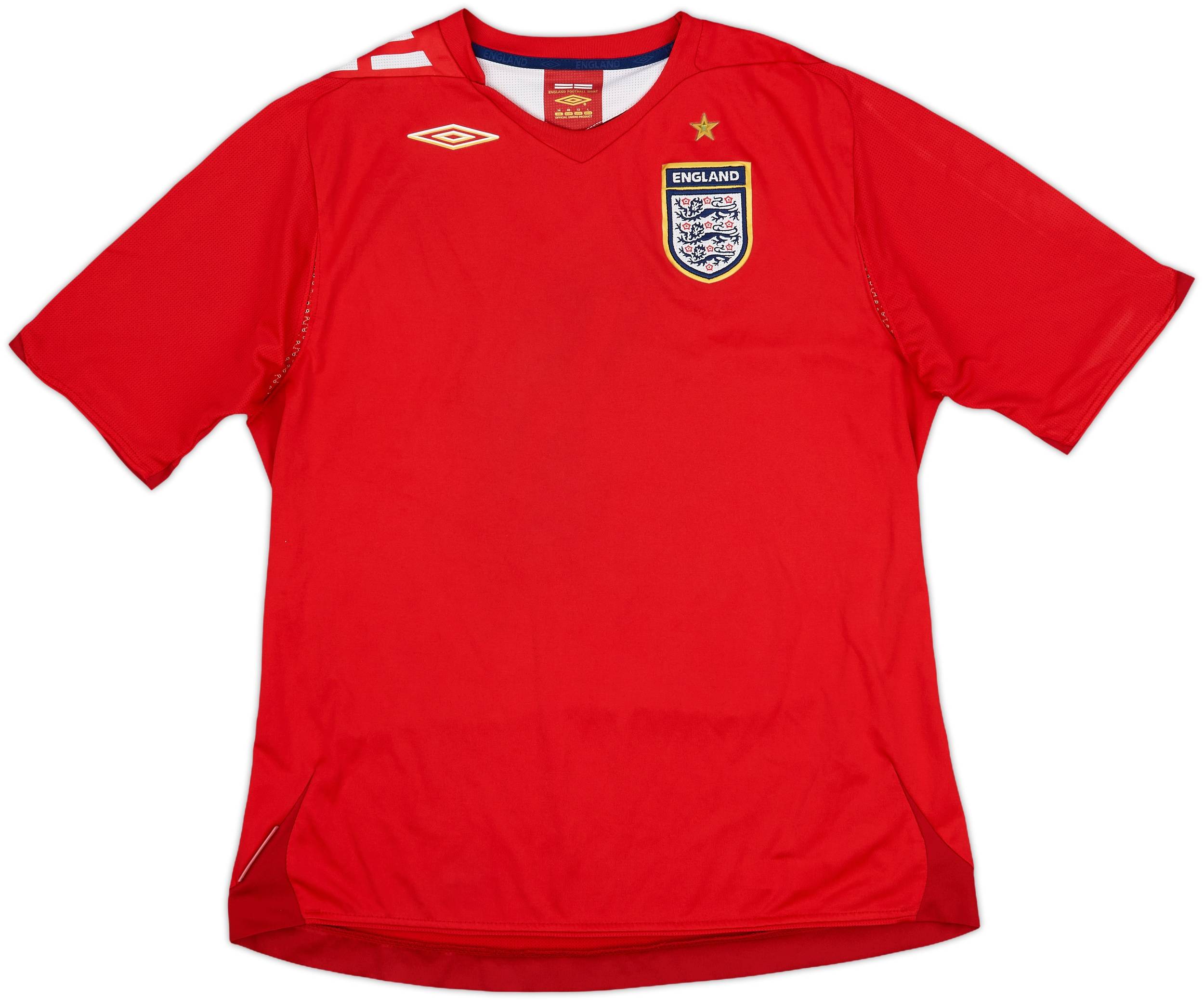 2006-08 England Away Shirt - 8/10 - (Women's XL)