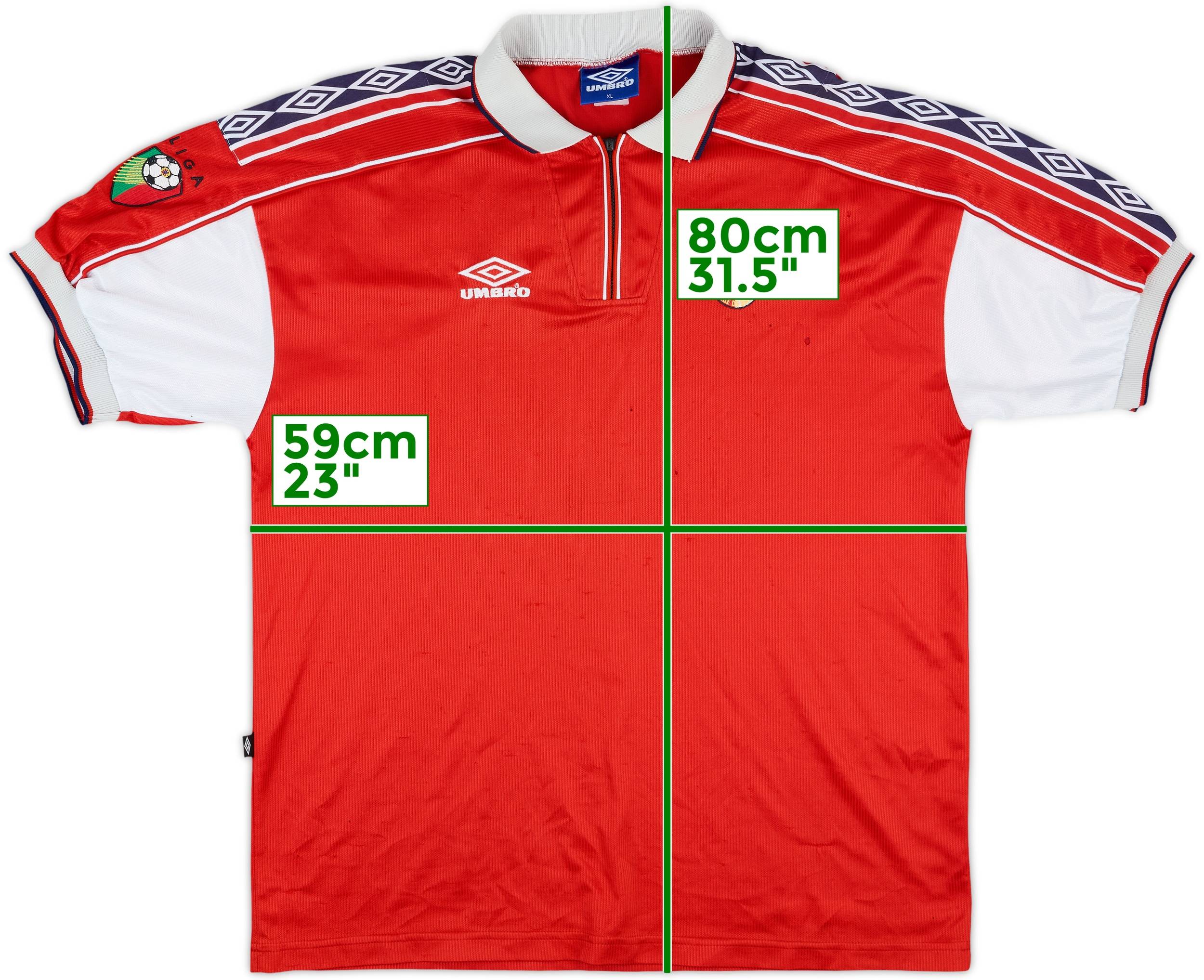 1999-00 Braga Home Shirt - 5/10 - (XL)