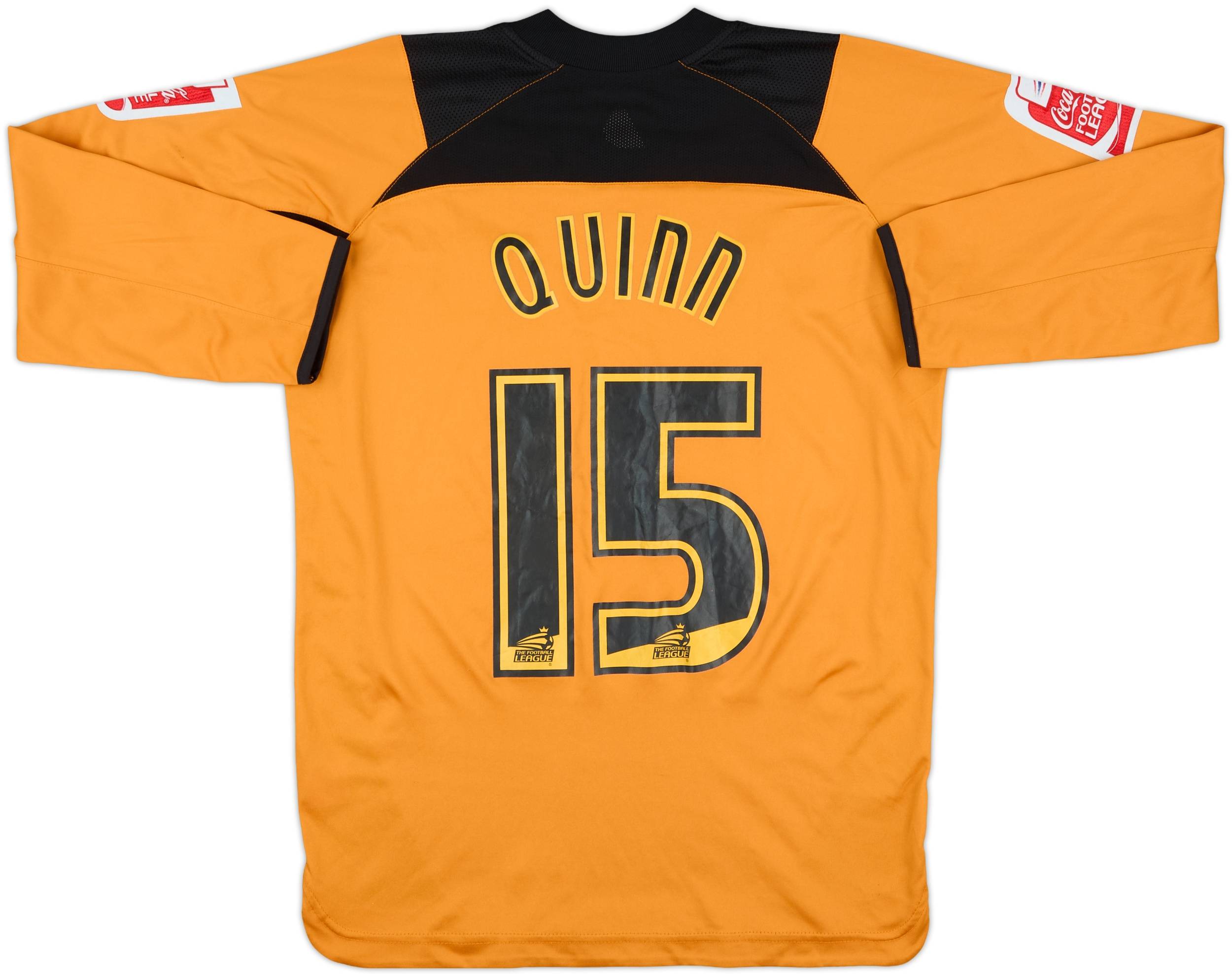 2004-06 Wolves Home L/S Shirt Quinn #15 - 8/10 - (S)
