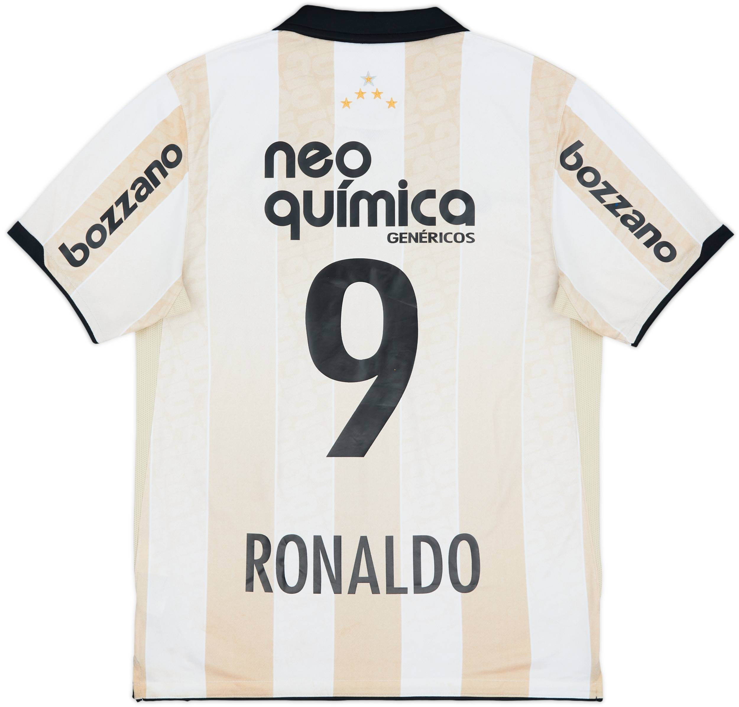 2010 Corinthians '100 Year Anniverary' Shirt Ronaldo #9 - 9