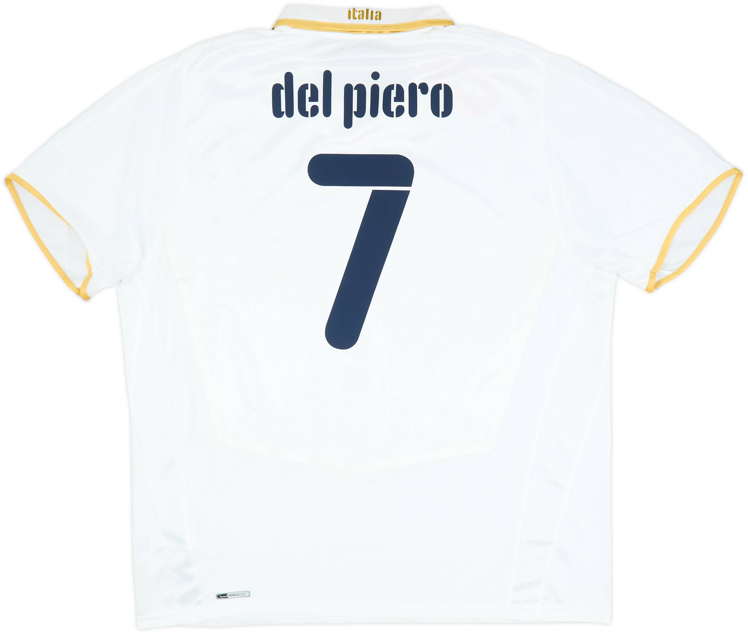 2007-08 Italy Away Shirt Del Piero #7 (XXL)
