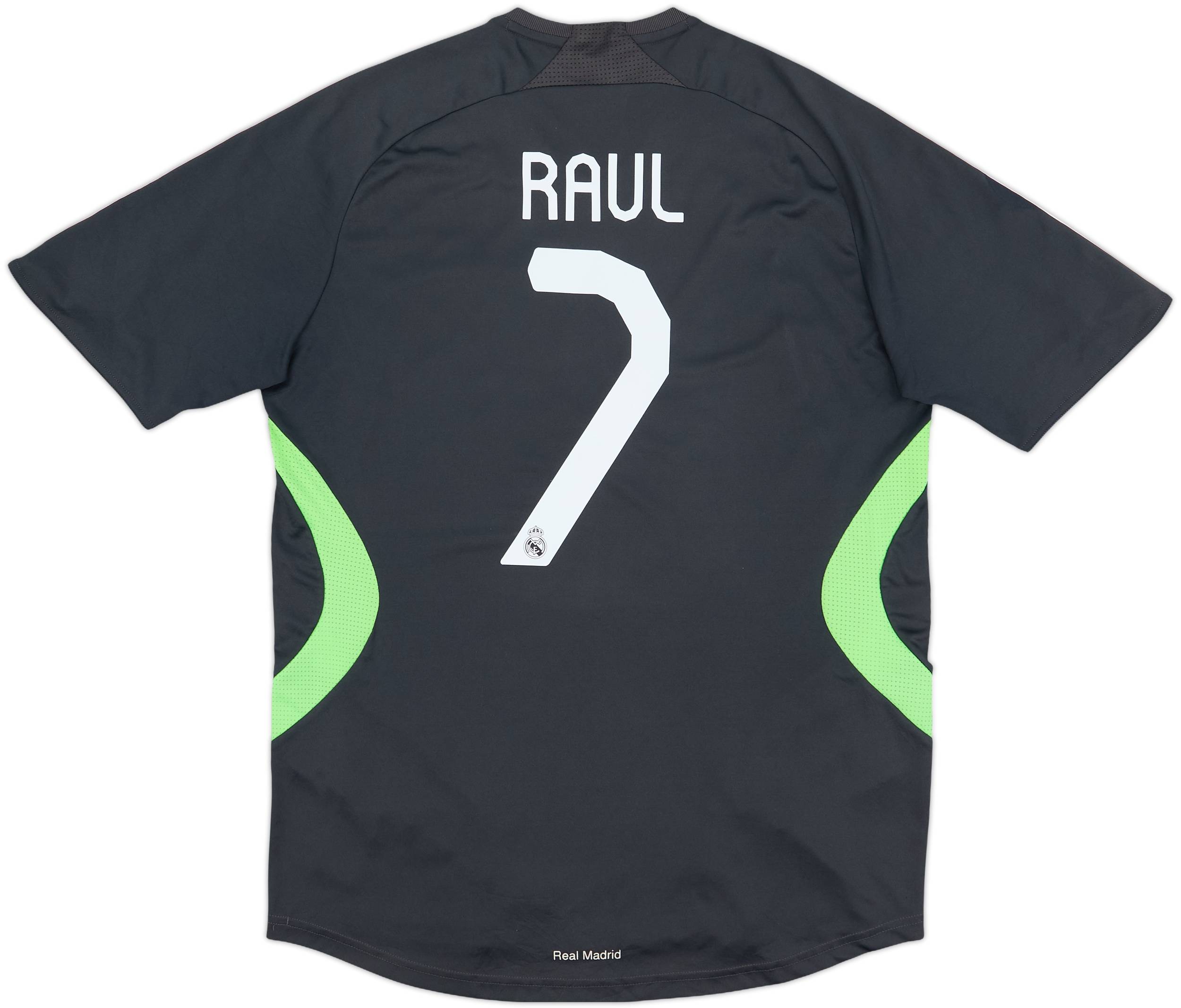 2007-08 Real Madrid CL Third Shirt Raul #7 - 7/10 - (M)