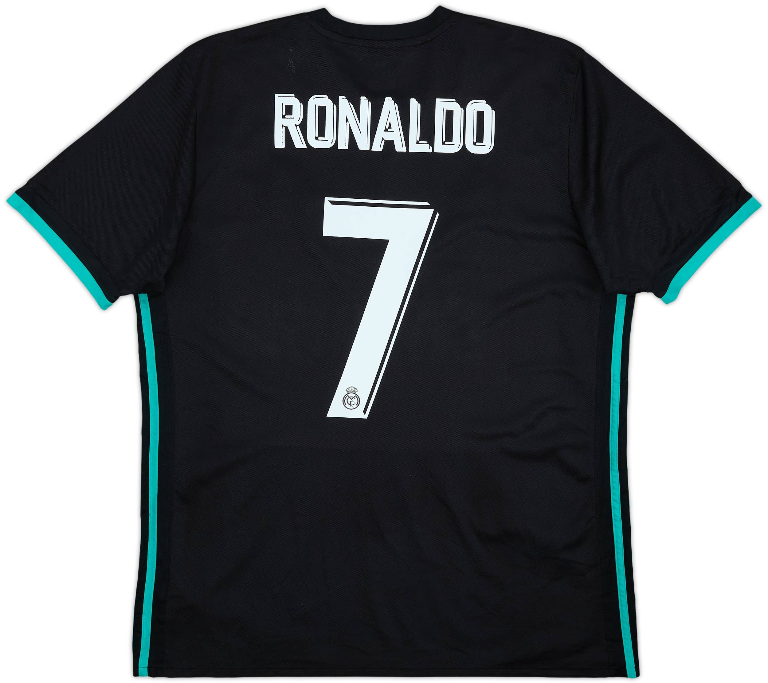 Real Madrid Ronaldo 7 シャツ L 2017-18 Real Madrid Home Shirt Ronaldo #7 - 7/10 - (L)