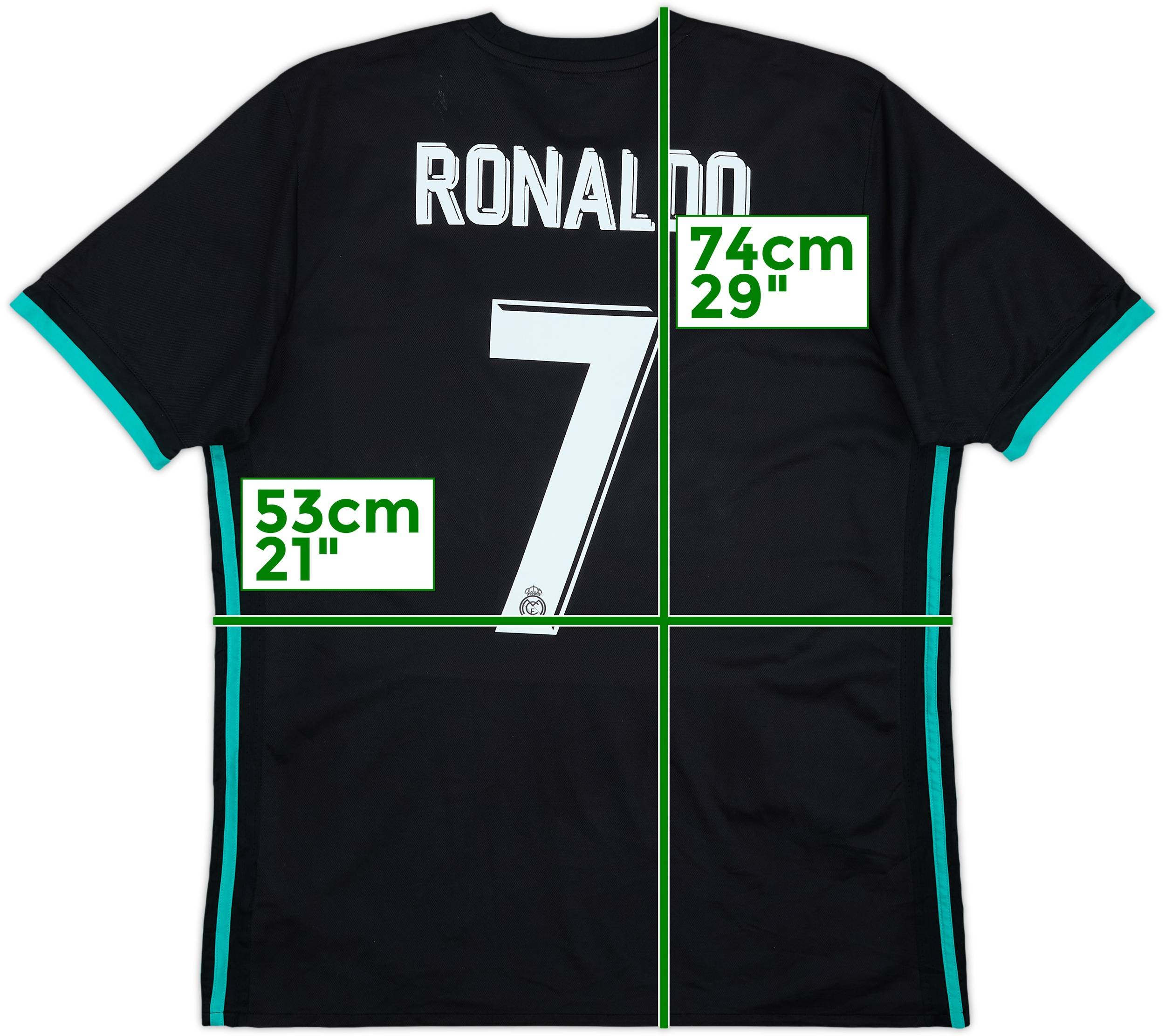 Real Madrid Ronaldo 7 シャツ L 2017-18 Real Madrid Away Shirt Ronaldo #7 - 6/10 - (L)