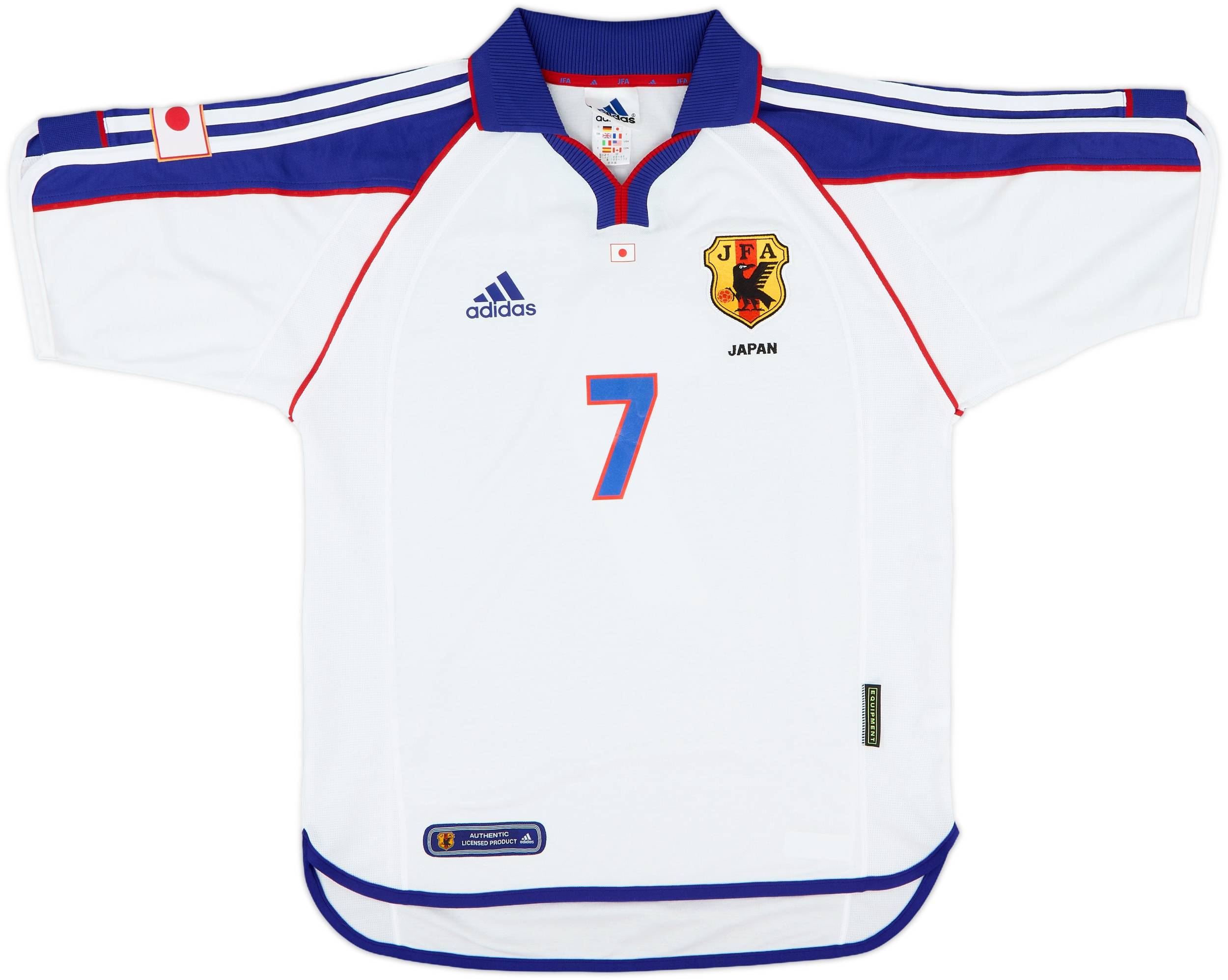 2000-01 Japan Player Issue Away Shirt Nakata #7 - 9/10 - (M)