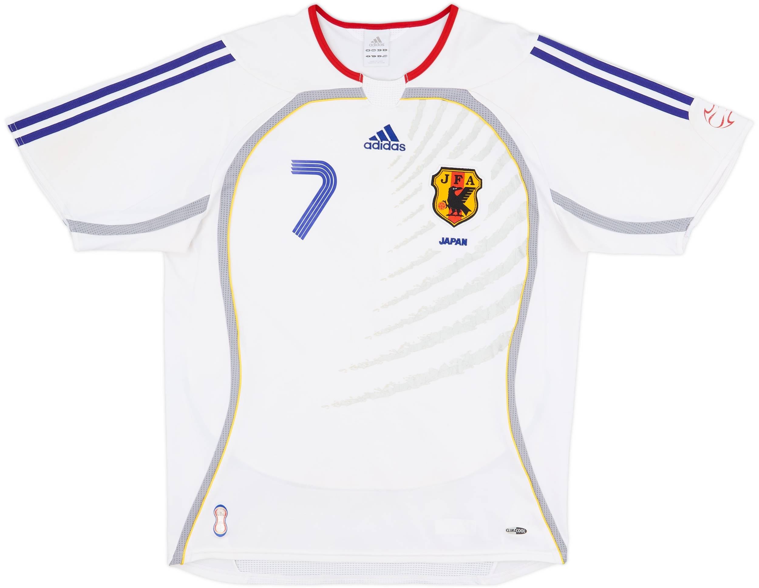 2006-08 Japan Away Shirt Nakata #7 - 7/10 - (L)