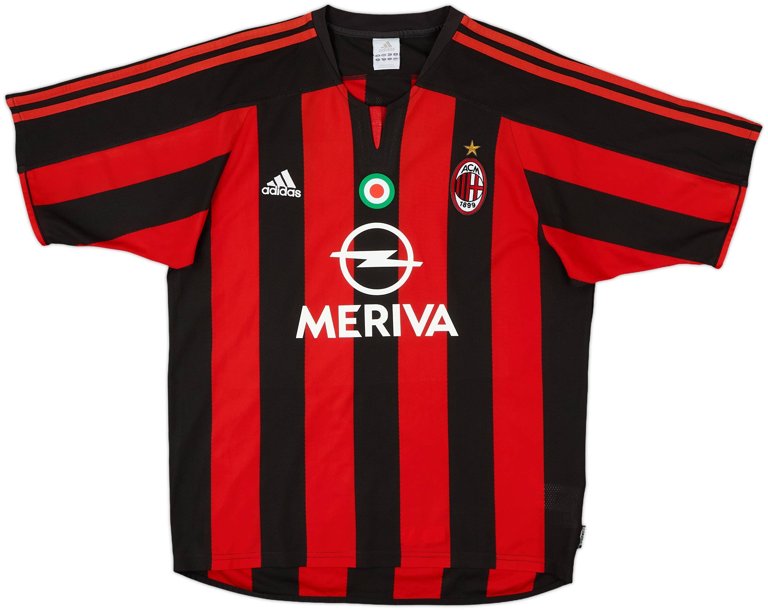 2003-04 AC Milan Home Shirt Kaka #22 - 6/10 - (M)