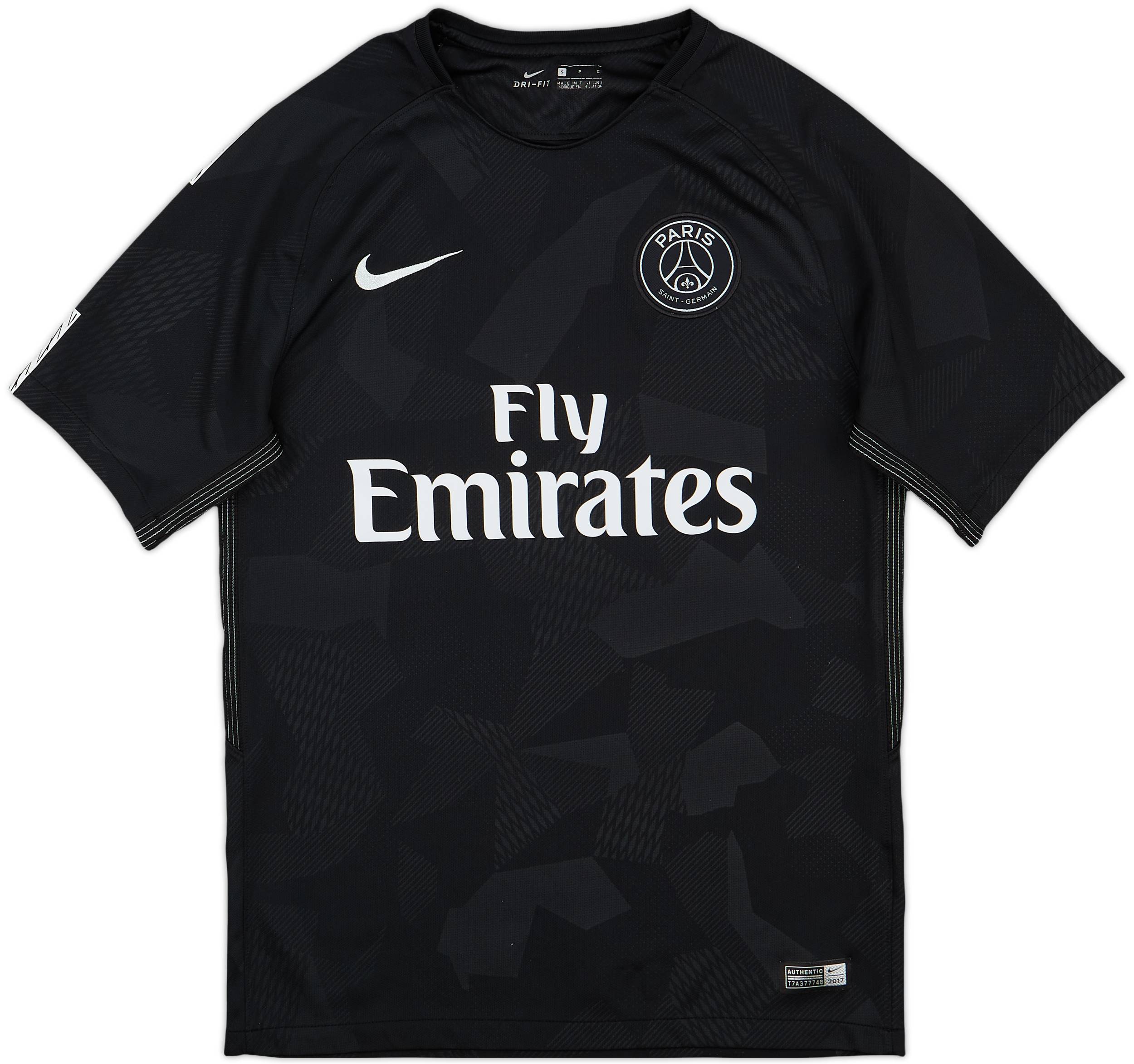 2017-18 Paris Saint-Germain Third Shirt - 9/10 - (S)
