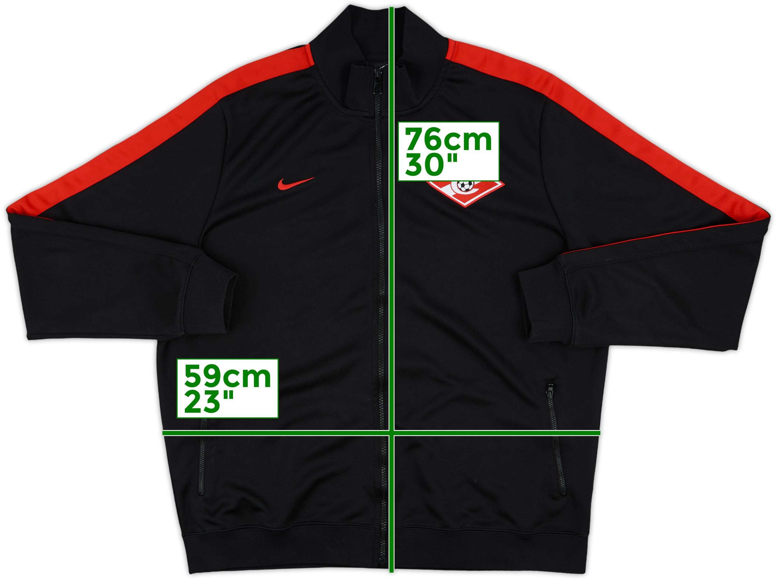 2013-14 Spartak Moscow Nike Track Jacket - 10/10 - (XXL)