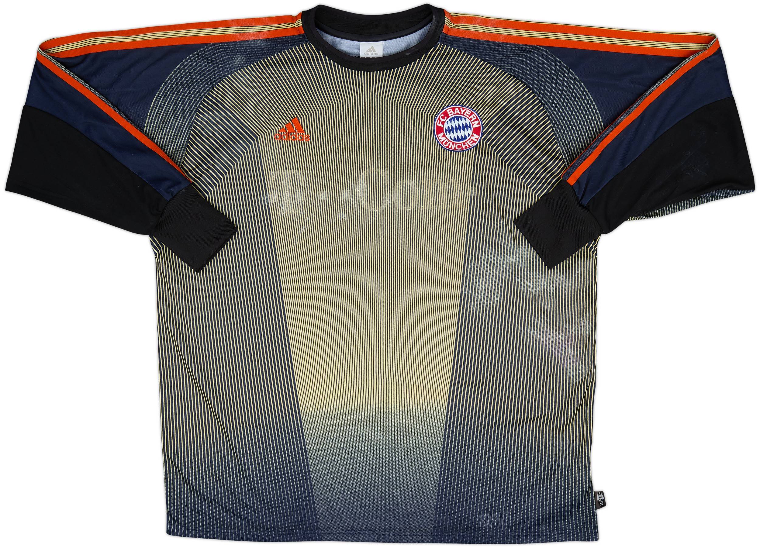 ウェア 2003-04 Bayern Munchen kahn 2003-04 Bayern Munich GK Shirt Kahn #1 - 3/10 - (XL)