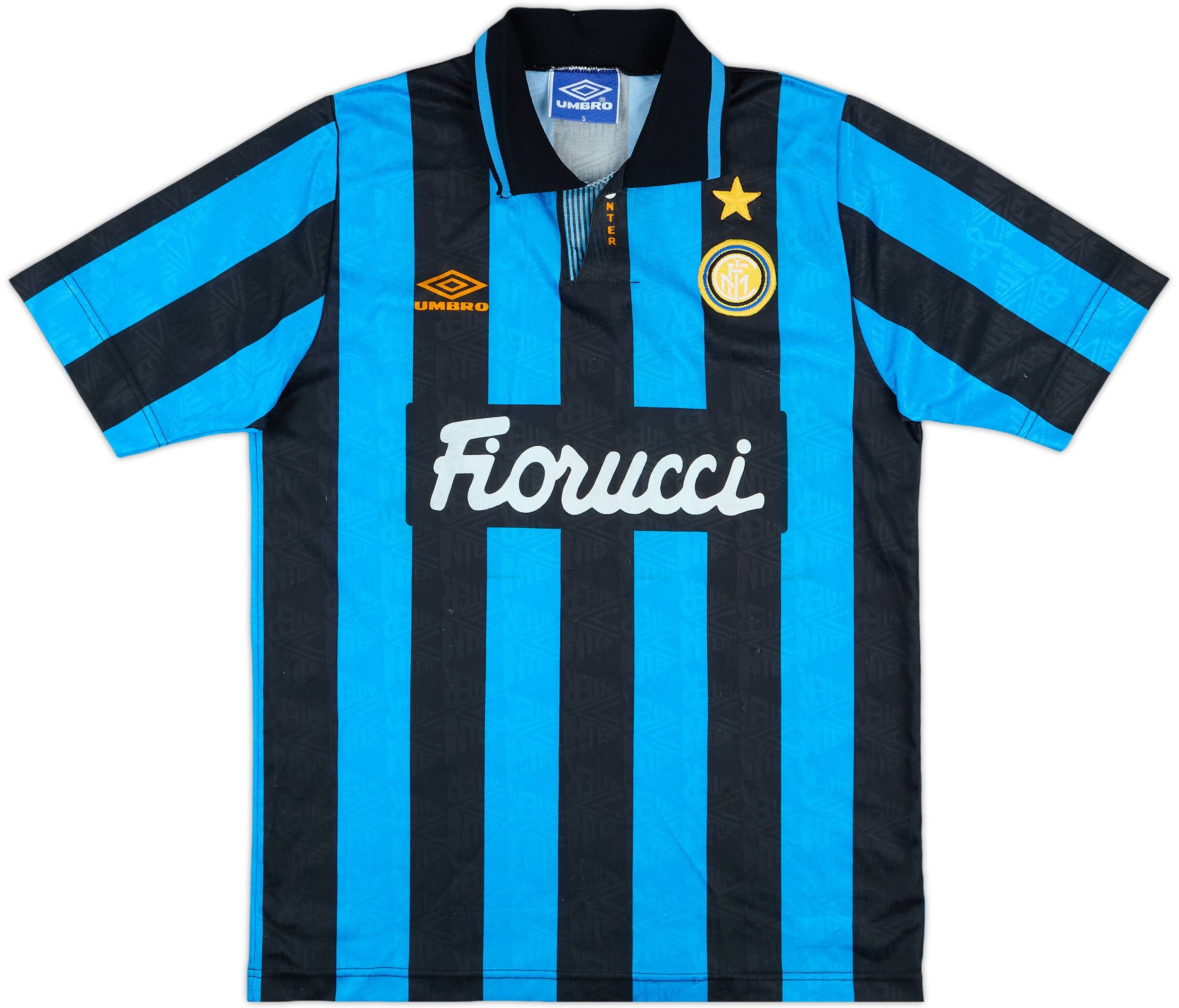 1992-94 Inter Milan Home Shirt - 5/10 - (S)