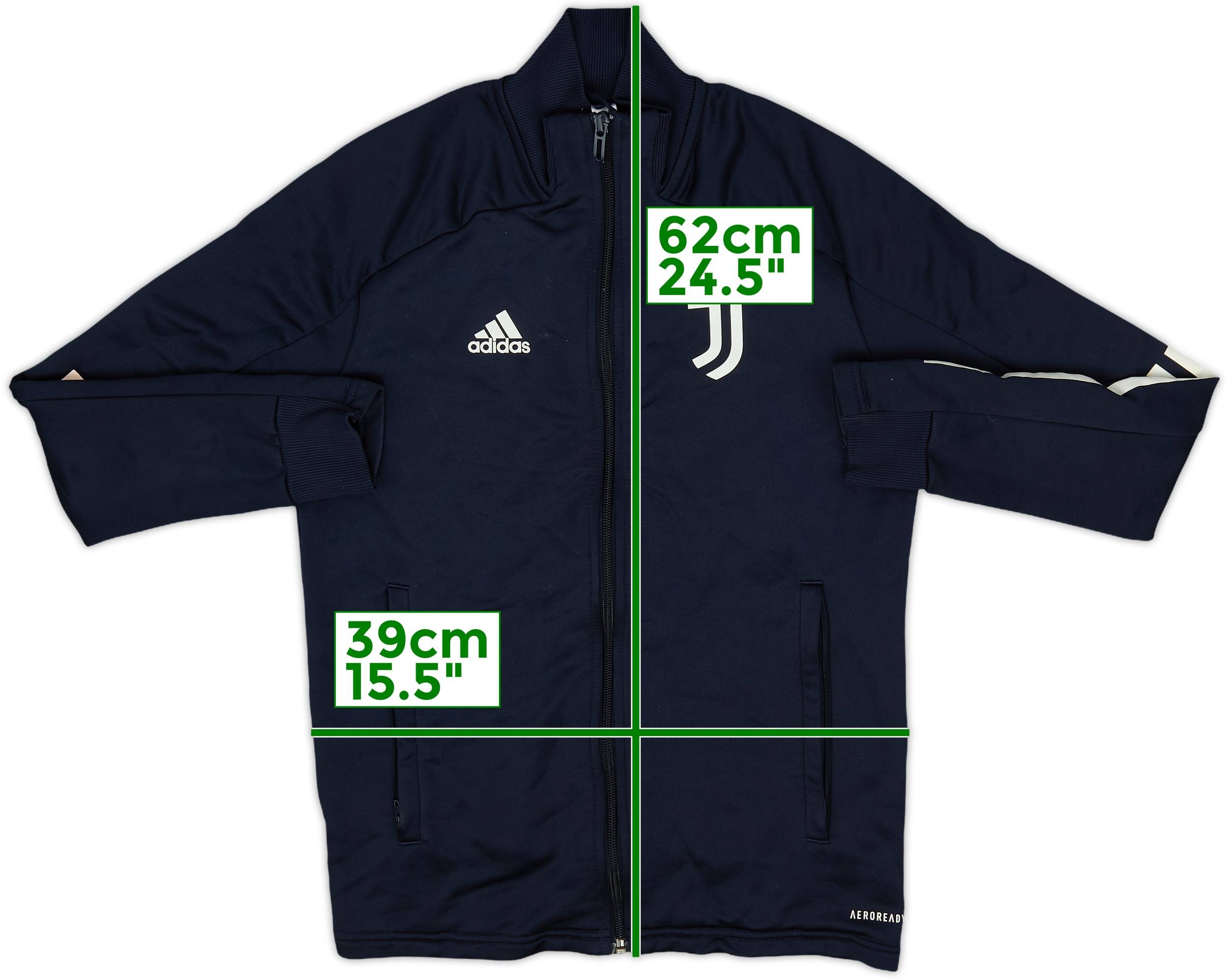 2020-21 Juventus adidas Track Jacket - 8/10 - (M.Boys)
