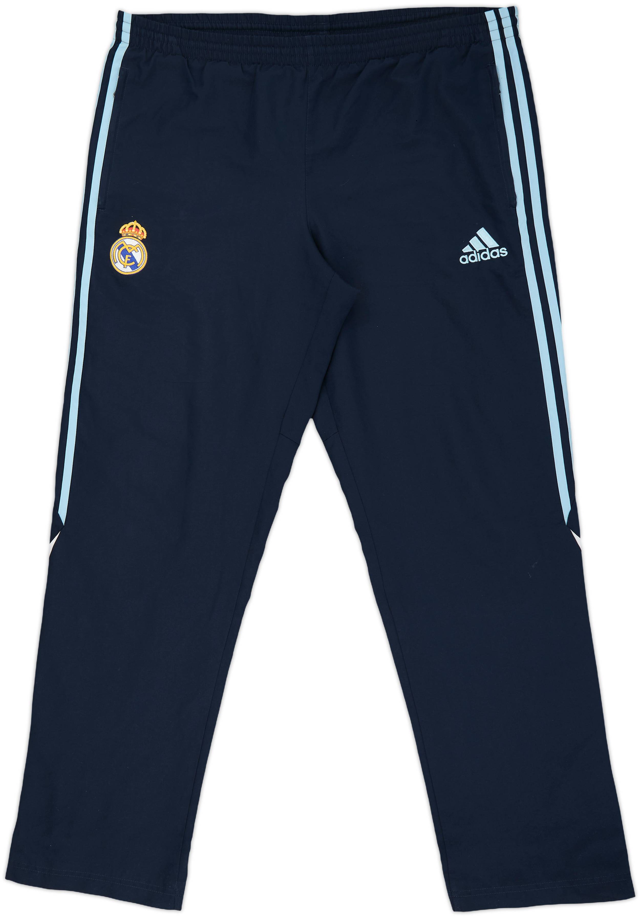 2009-10 Real Madrid adidas Track Pants/Bottoms - 7/10 - (L)