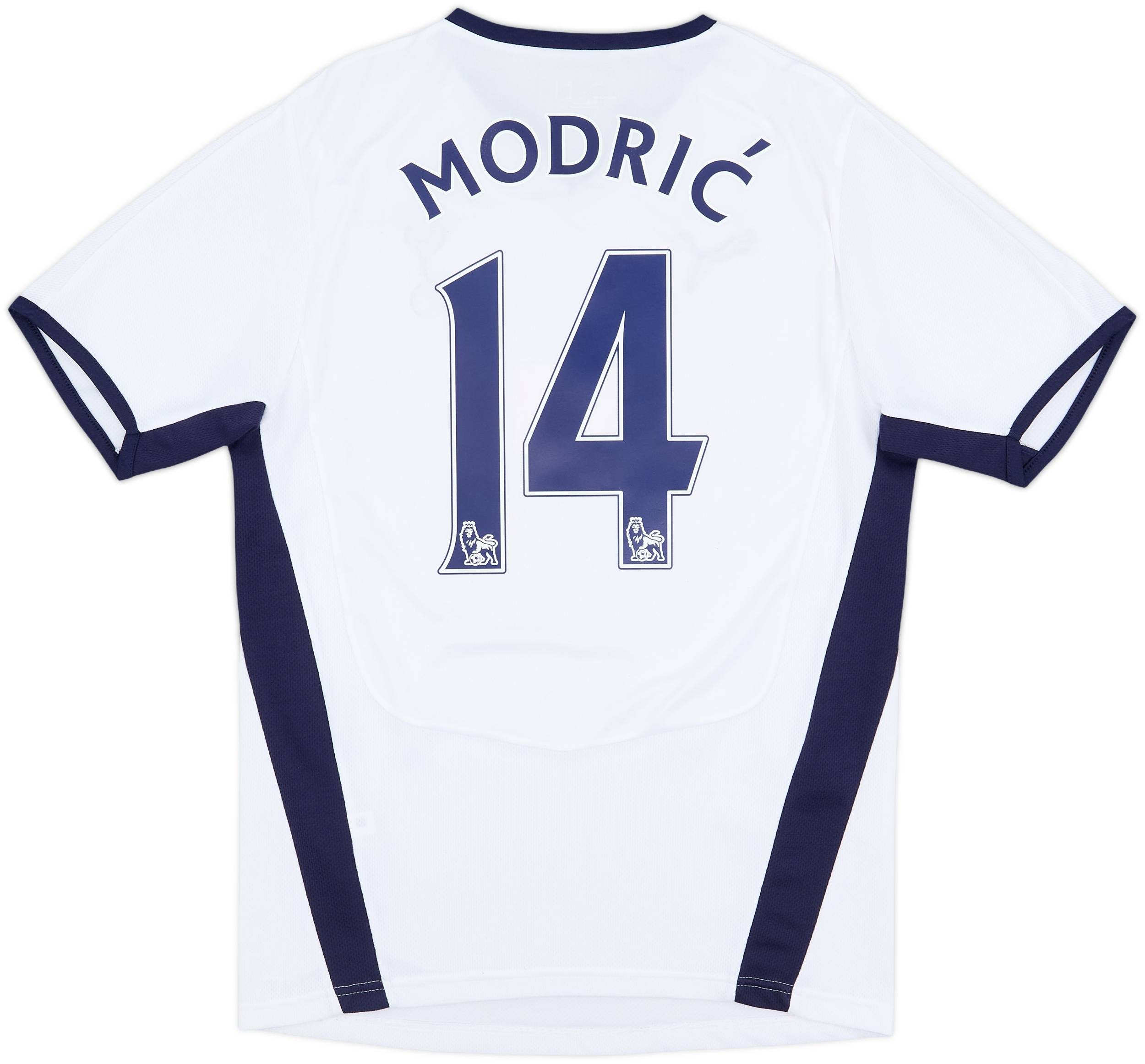 2008-09 Tottenham Home Shirt Modric #14 - 8/10 - (S)