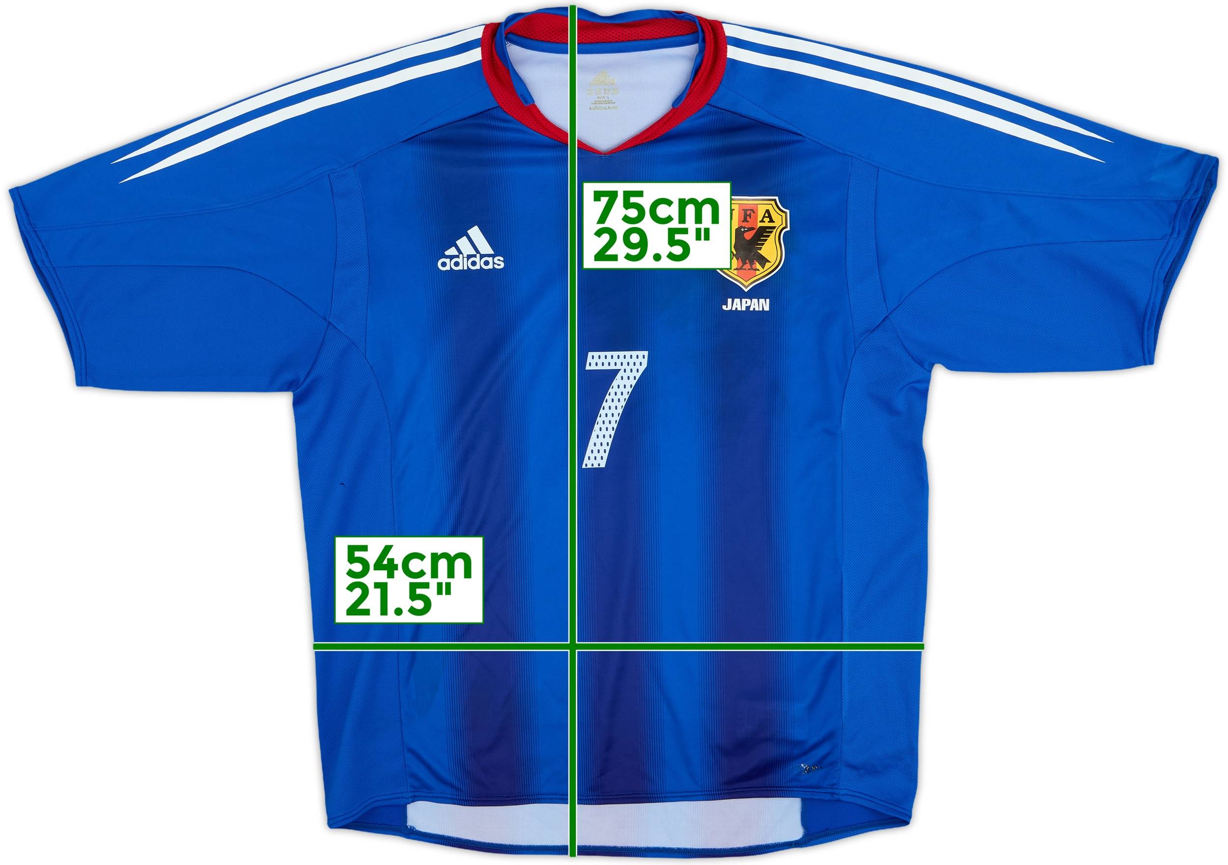 2004-06 Japan Home Shirt Nakata #7 - 8/10 - (L)